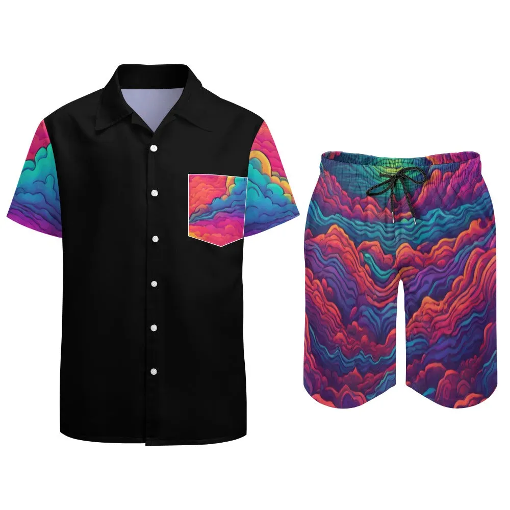 In The Clouds Shorts Set