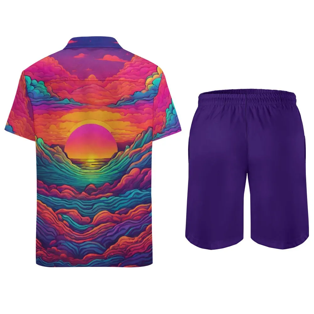 In The Clouds Shorts Set
