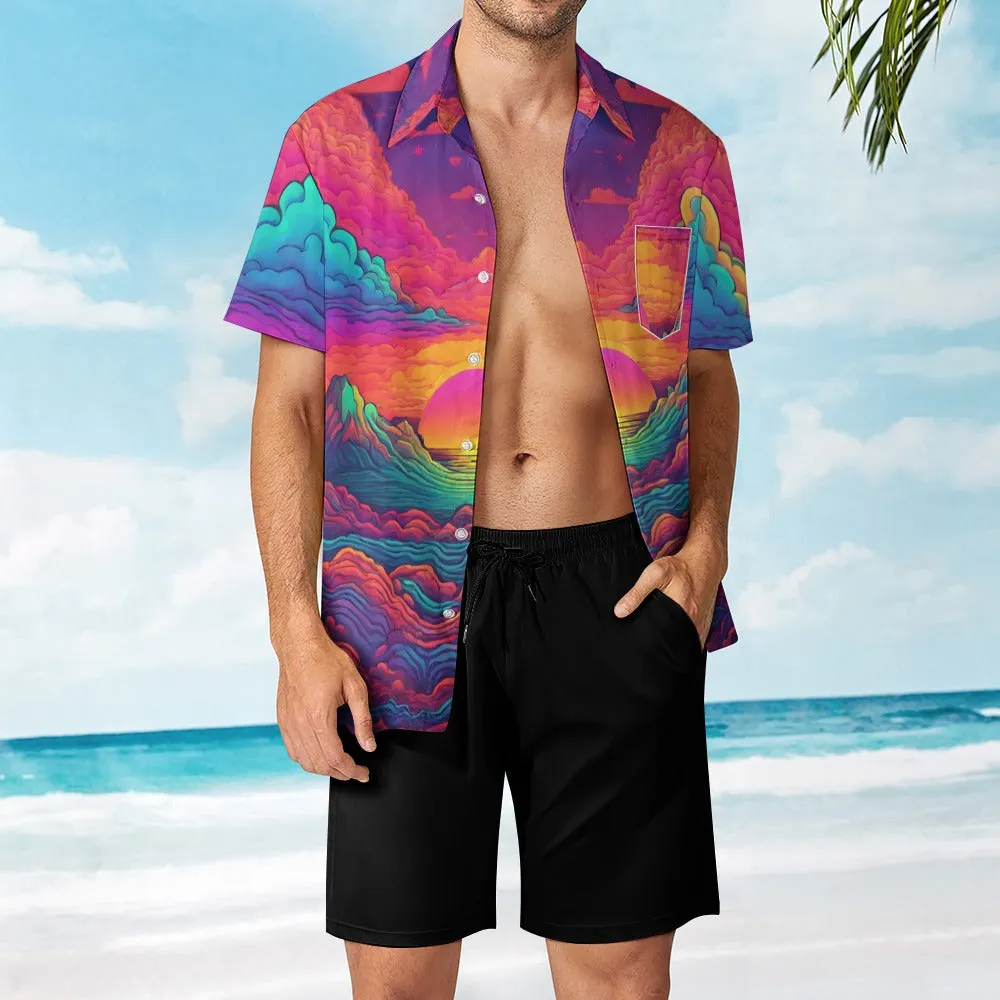 In The Clouds Shorts Set