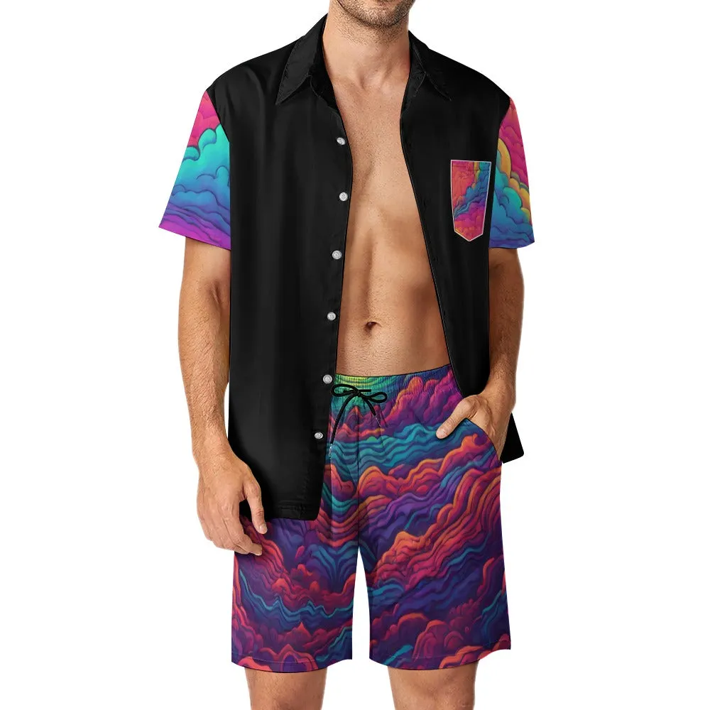 In The Clouds Shorts Set