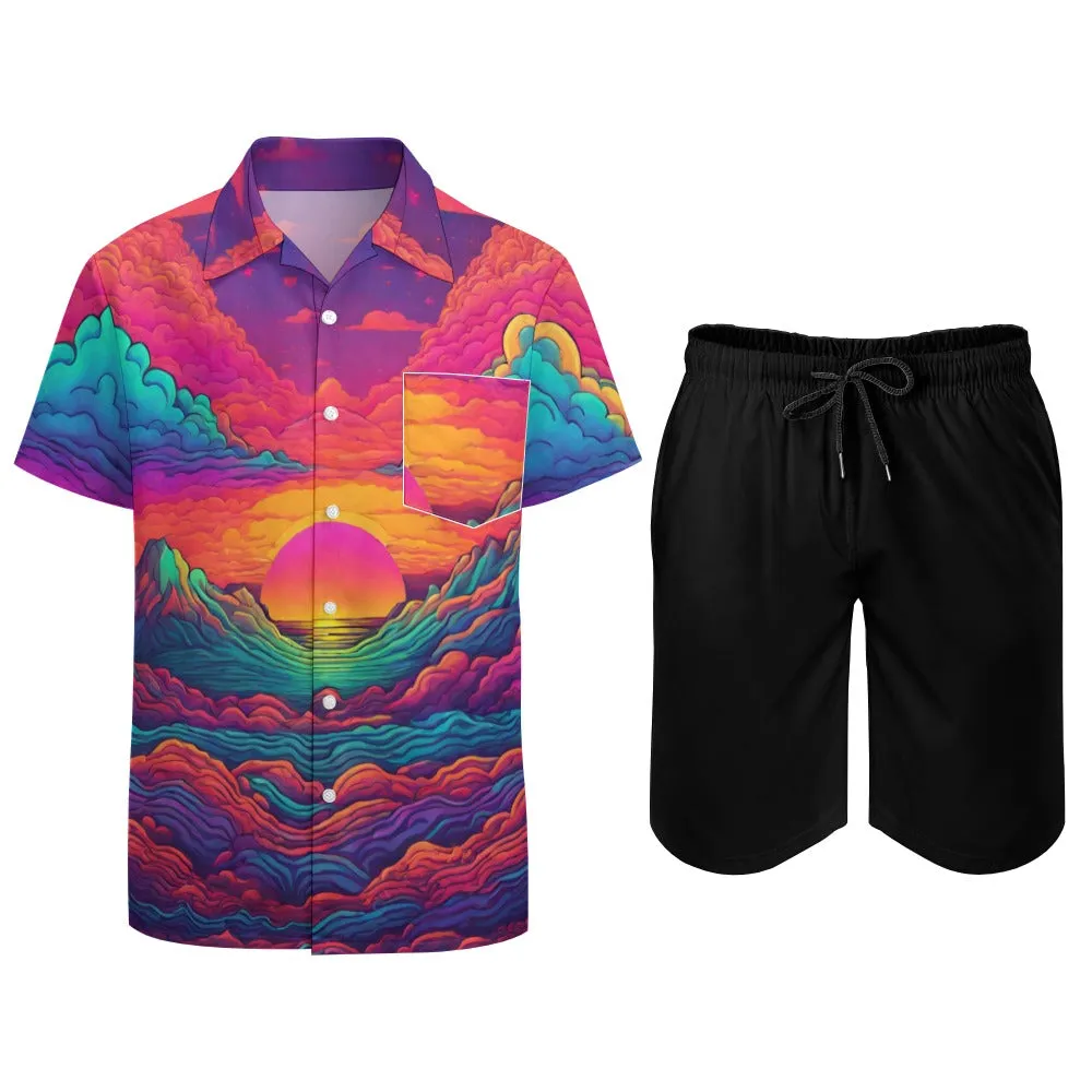 In The Clouds Shorts Set