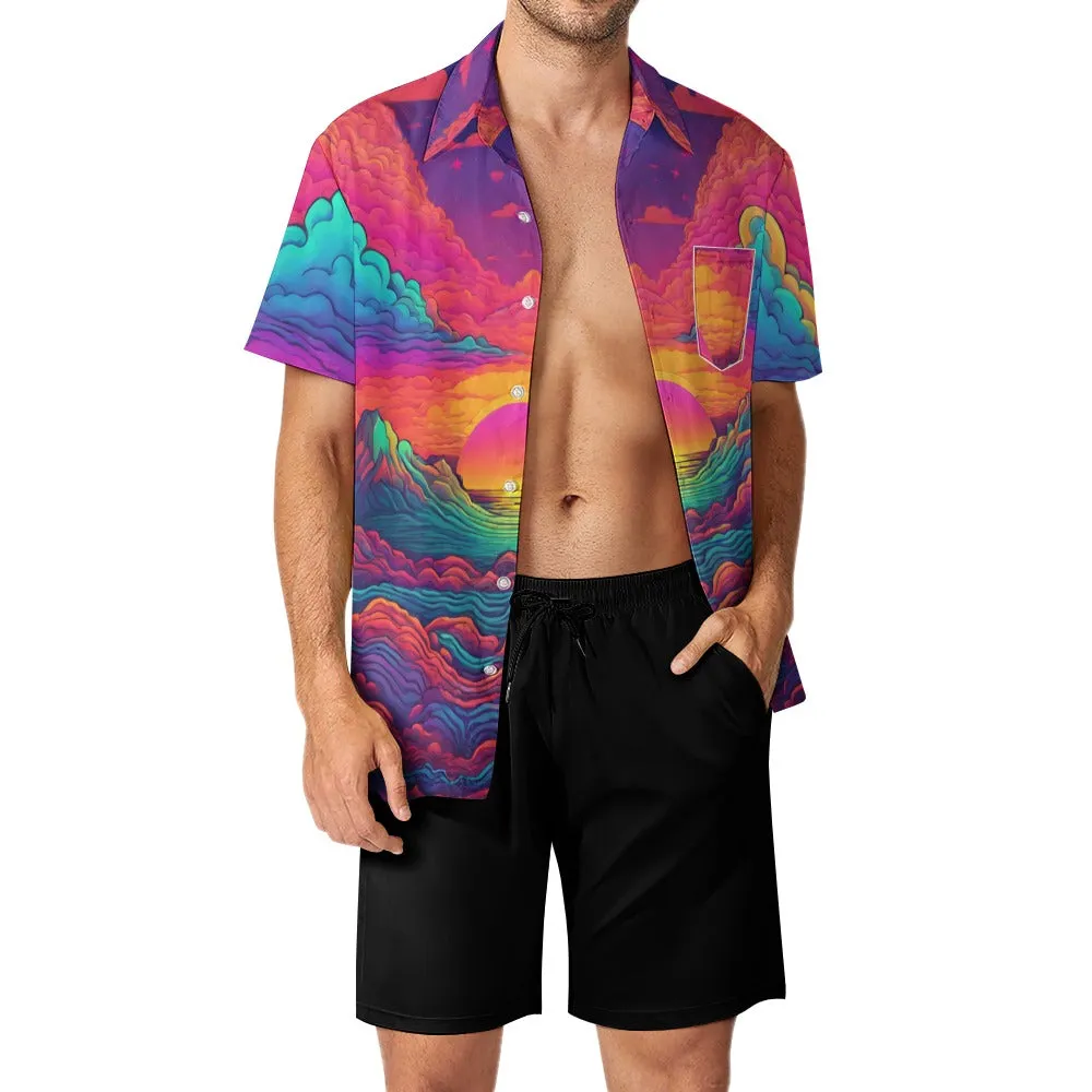 In The Clouds Shorts Set