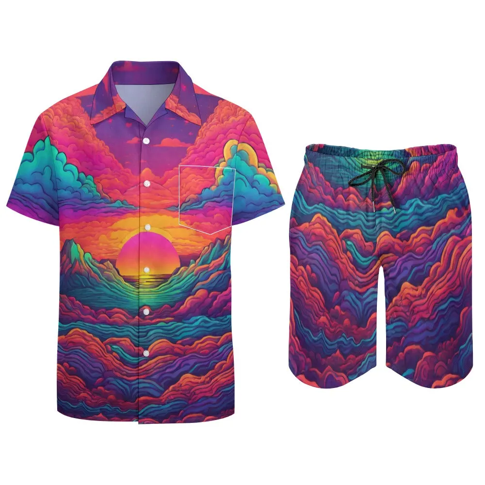 In The Clouds Shorts Set