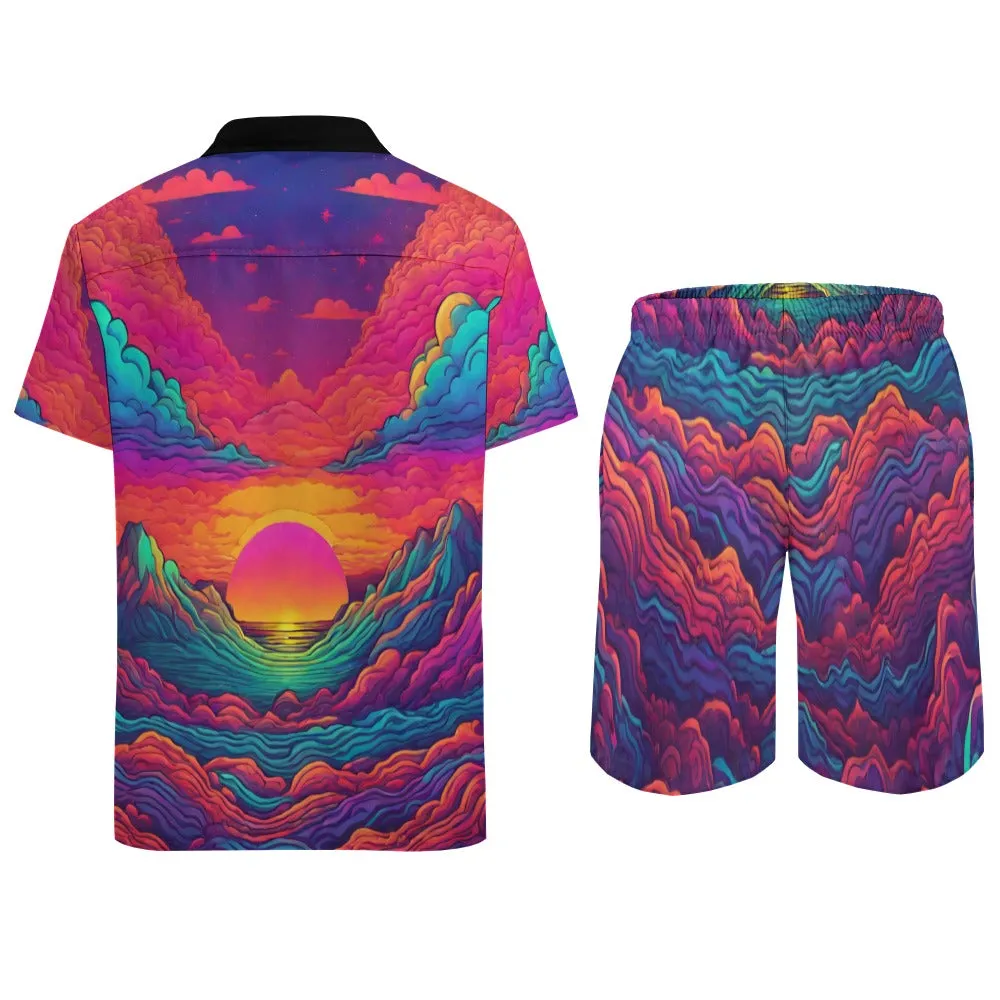 In The Clouds Shorts Set