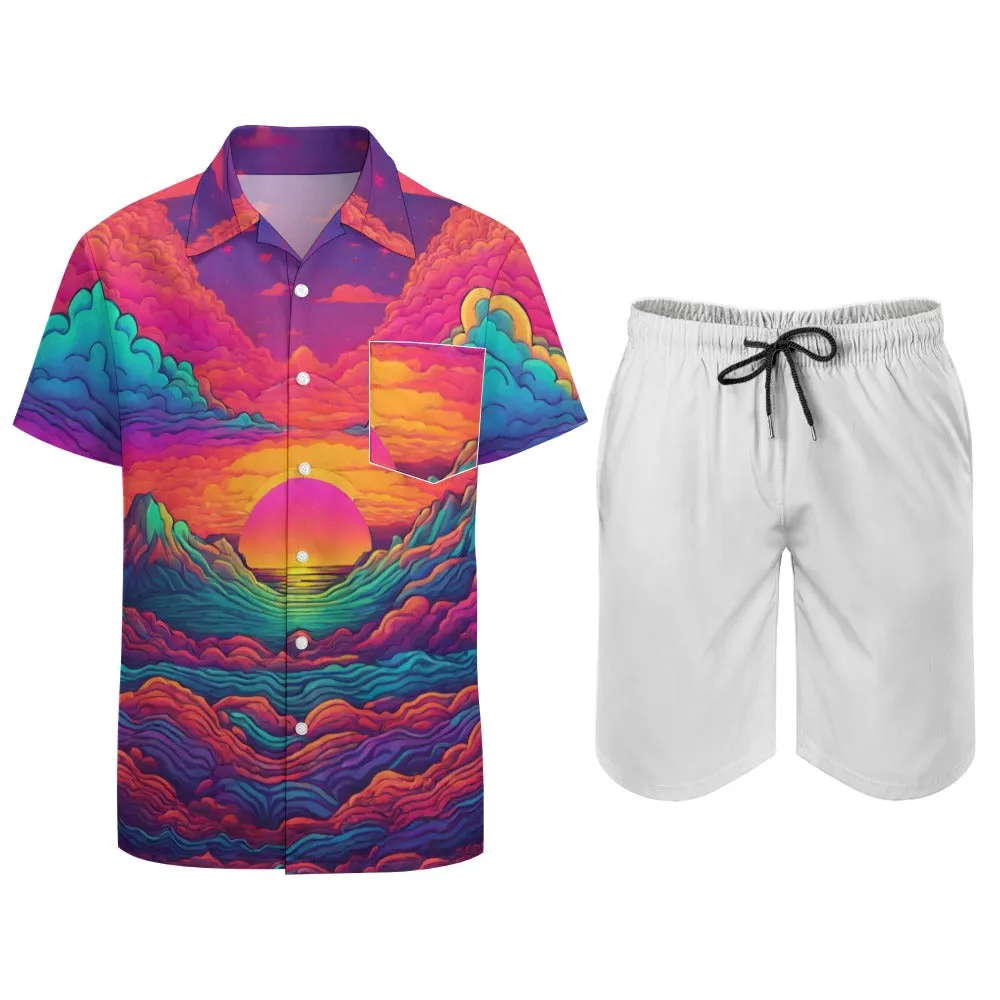 In The Clouds Shorts Set