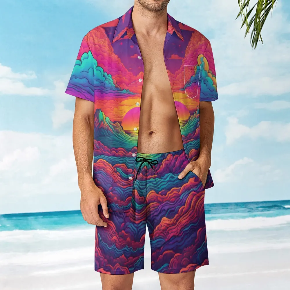 In The Clouds Shorts Set
