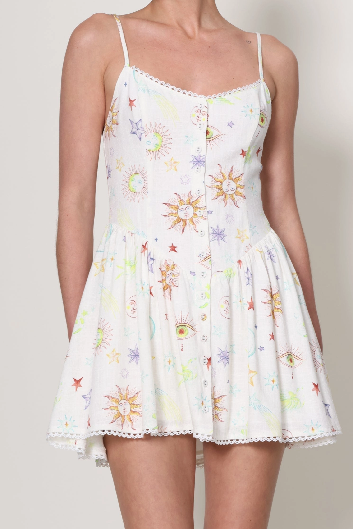 Timeless fitted silhouette In My Orbit Dress