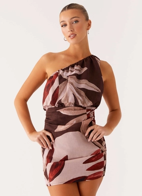 Indianna Mini Dress - Cinnamon Palm Collector??s Item