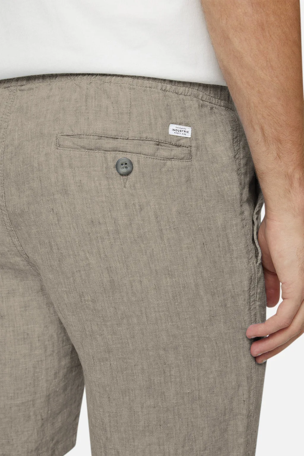 Industrie Men's The Marina Linen Short - YD Sand
