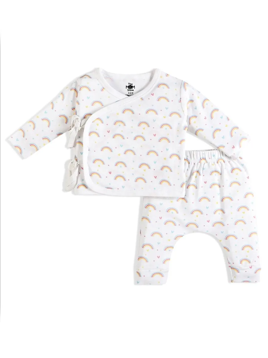 Infant Pajama Set Combo of 2: Happy Cloud-Magic Bow