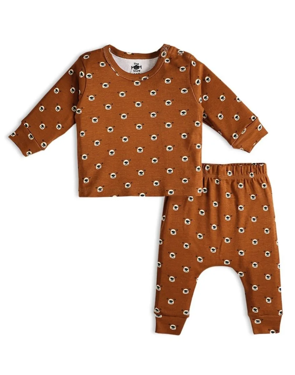 Infant Pajama Set Combo Of 3: Vroom Vroom-Out Of World-Beary Best
