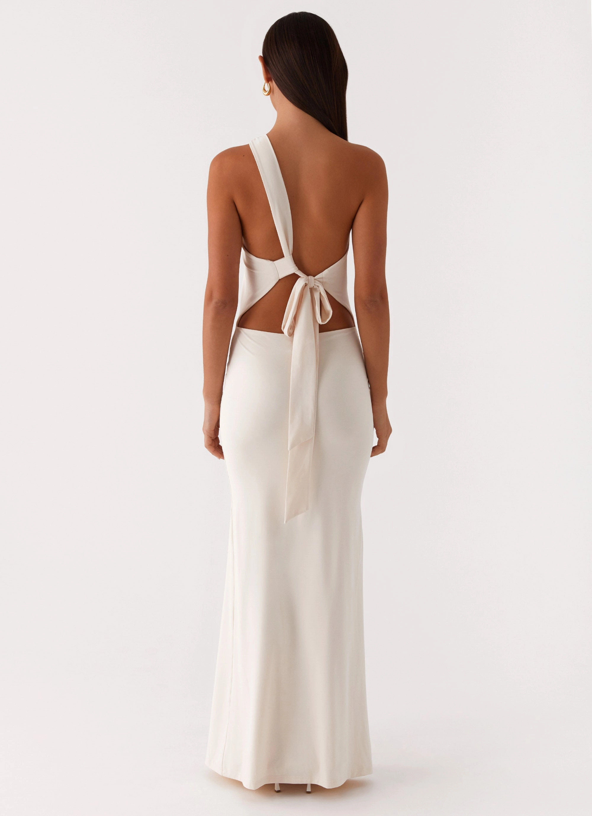 Day Fit Premium Material Infinity Maxi Dress - Ivory