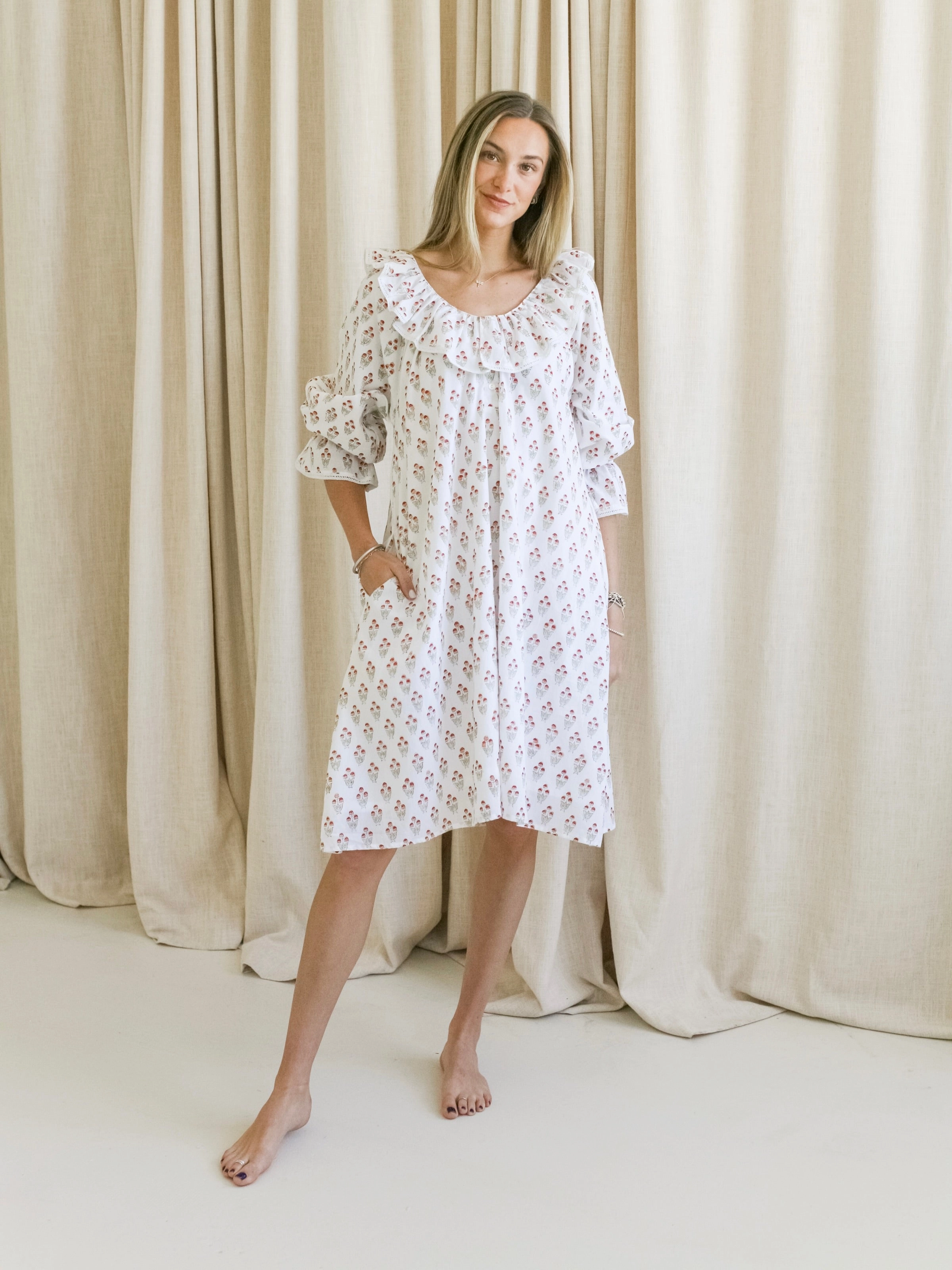 Body Flow Drapey Fabric Maison de Fr??d??ric Jane House Dress