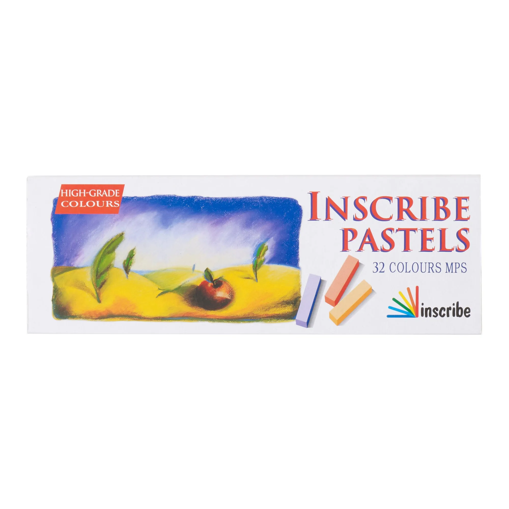 Inscribe Soft Pastels - Assorted - Half Size - Pack of 32