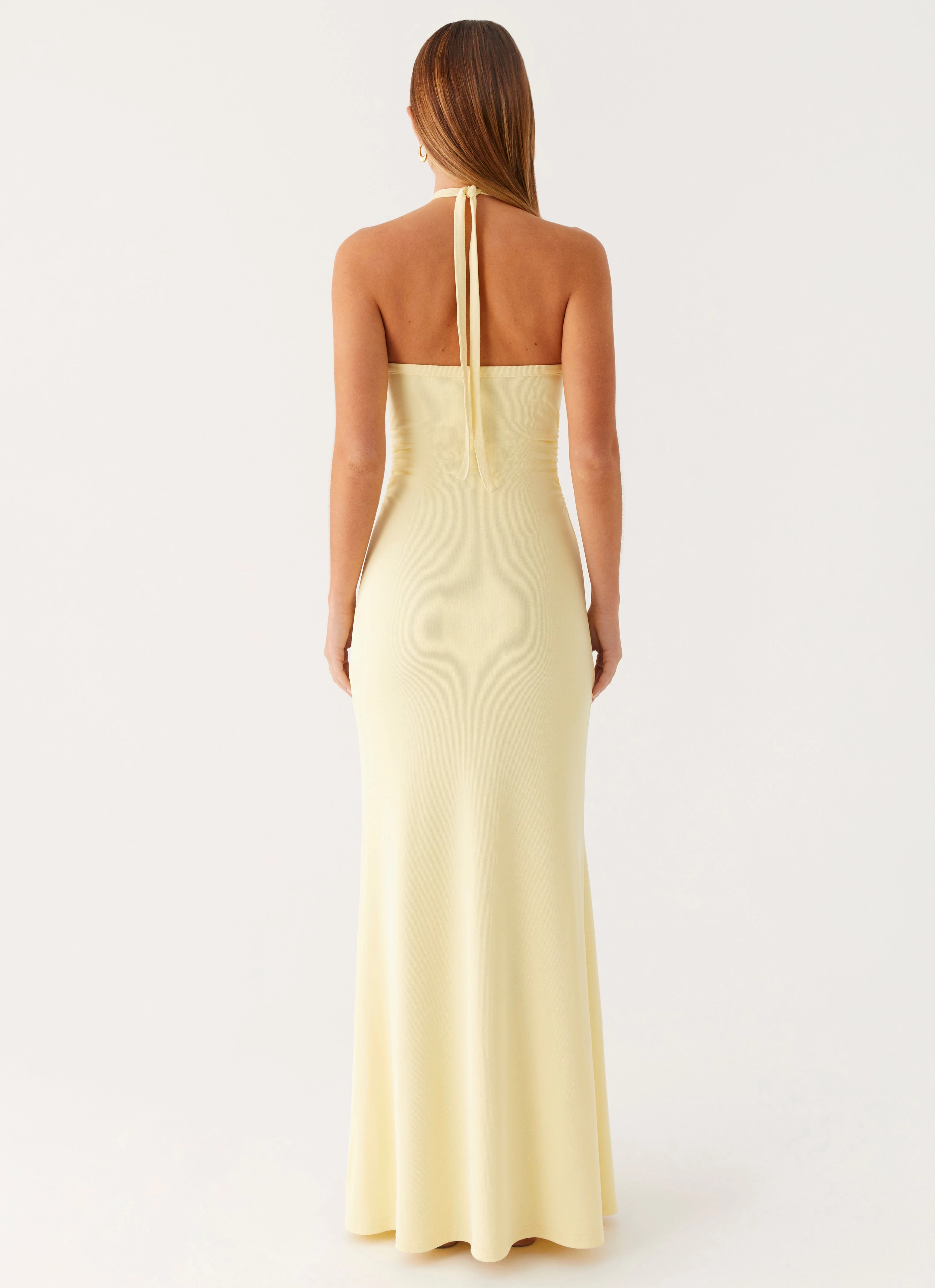 Instant Attraction Maxi Dress - Yellow Tassel-Detail