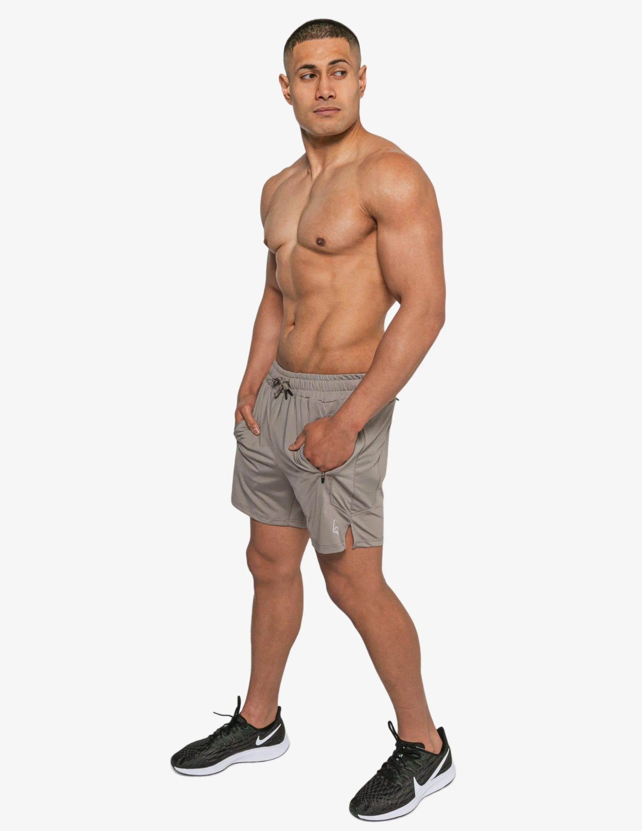 Intricate Shorts - Grey