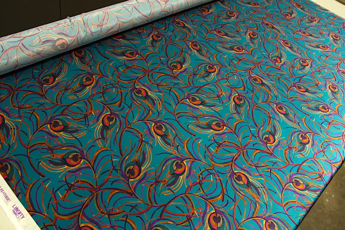 Isadora Feather - Liberty Silk Satin