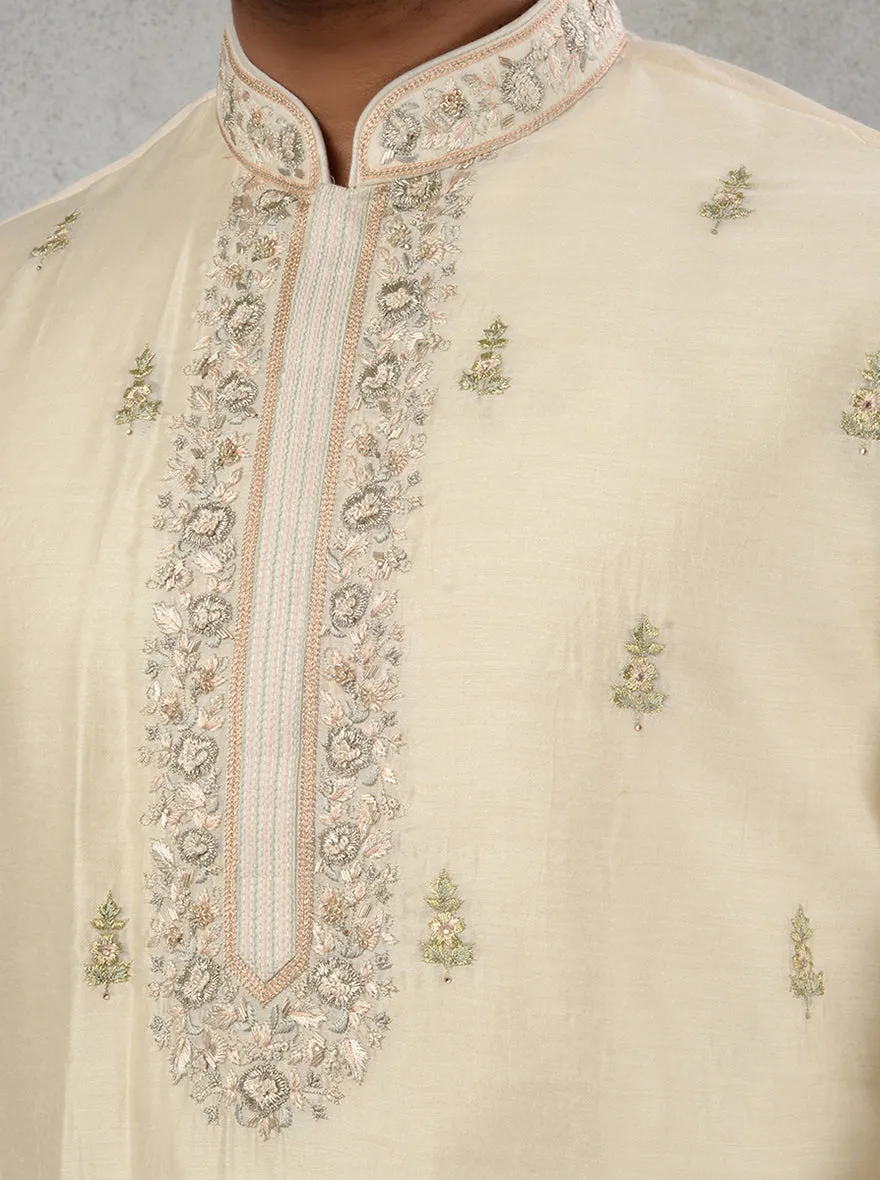 Ivory Kurta Pajama | TULA