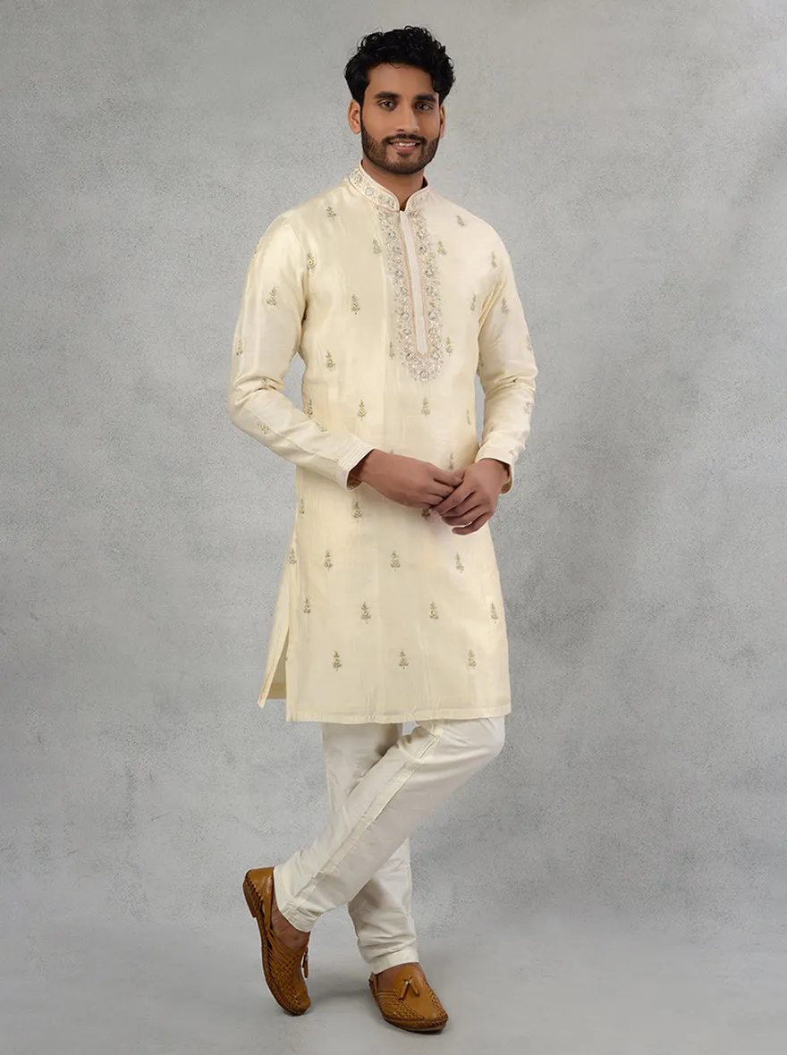 Ivory Kurta Pajama | TULA