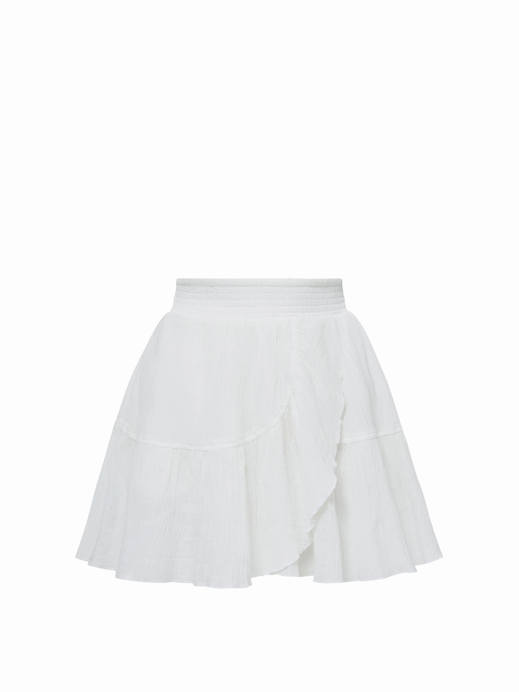 Media Feature Izzy Skirt In Fresh White