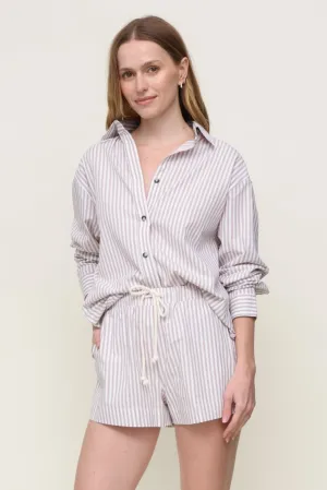 WrinkleResistantTextile DoubleLayeredShoulders James Cotton Poplin Button Down