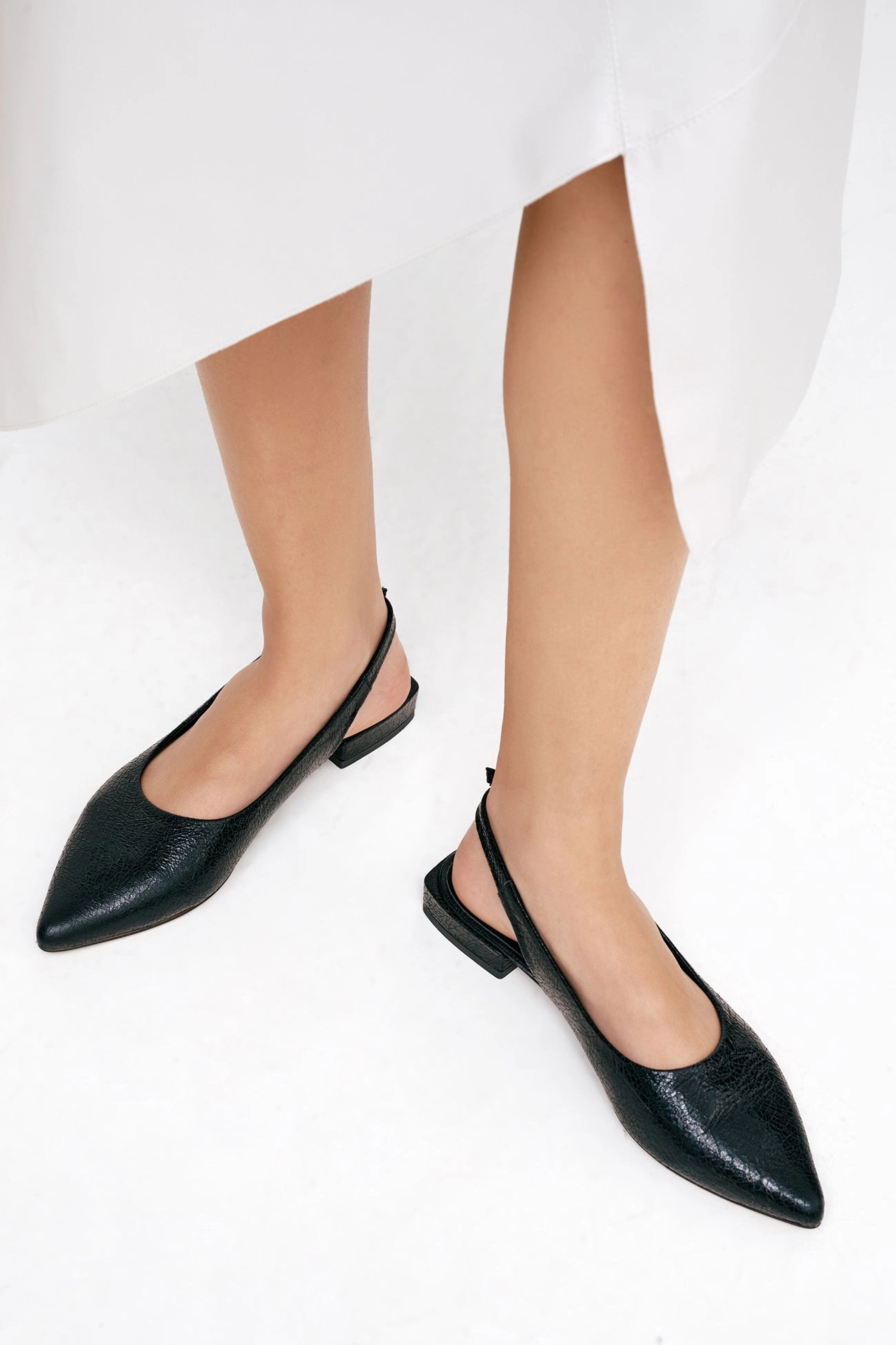 Reinforced Seams Warm Hoodie Jeanne Flats
