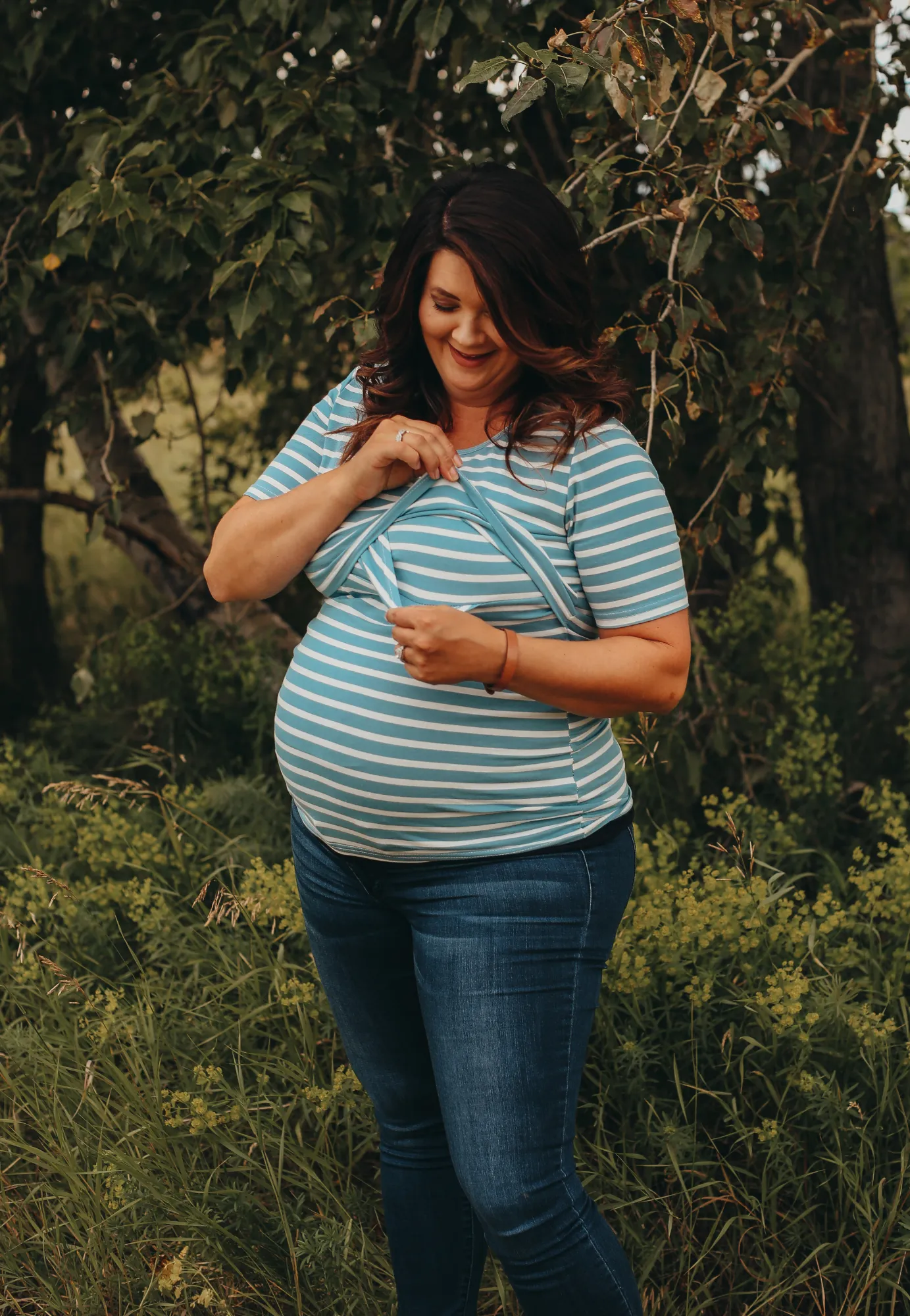 Jenny Short Sleeve Nursing Tee