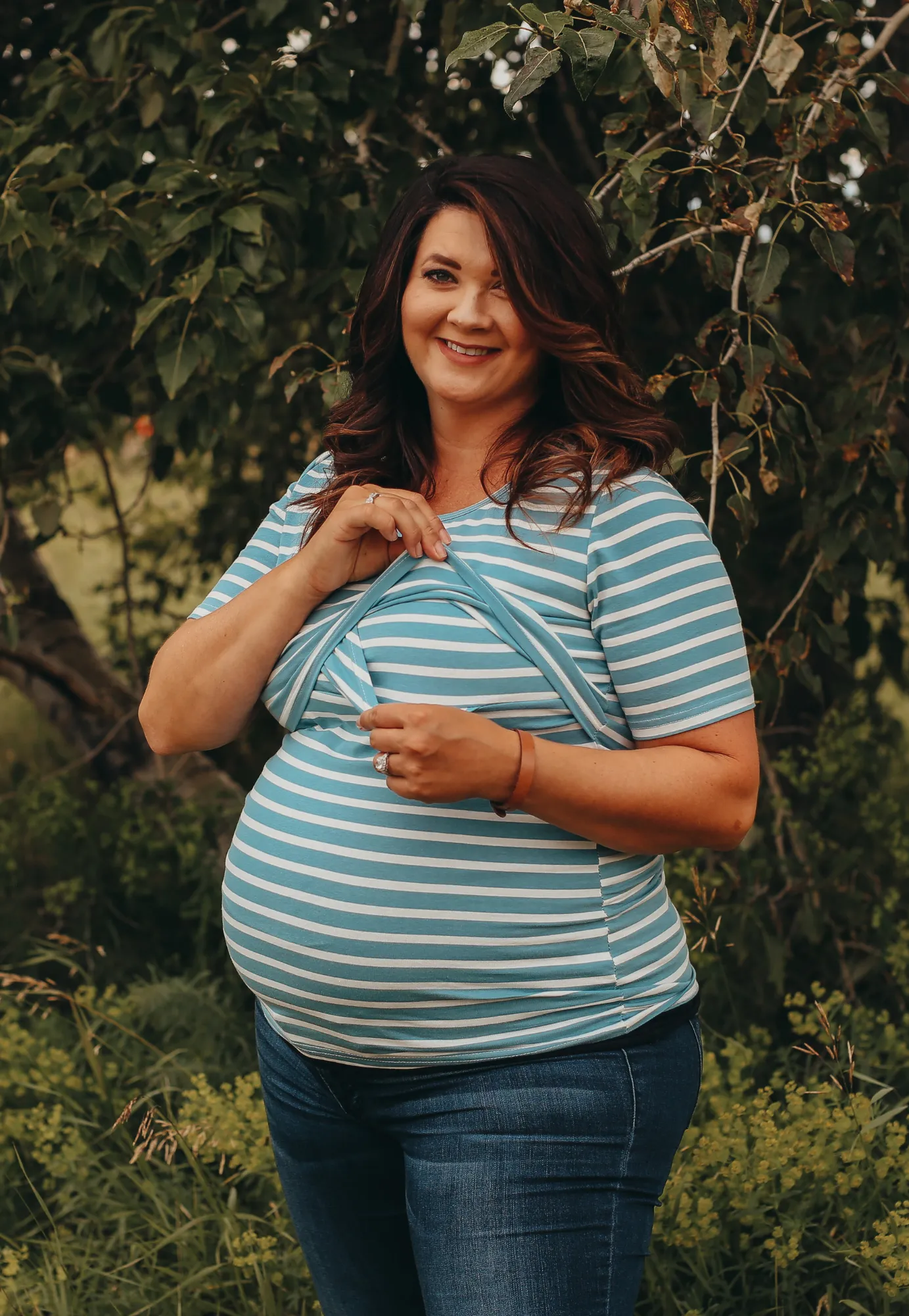 Jenny Short Sleeve Nursing Tee