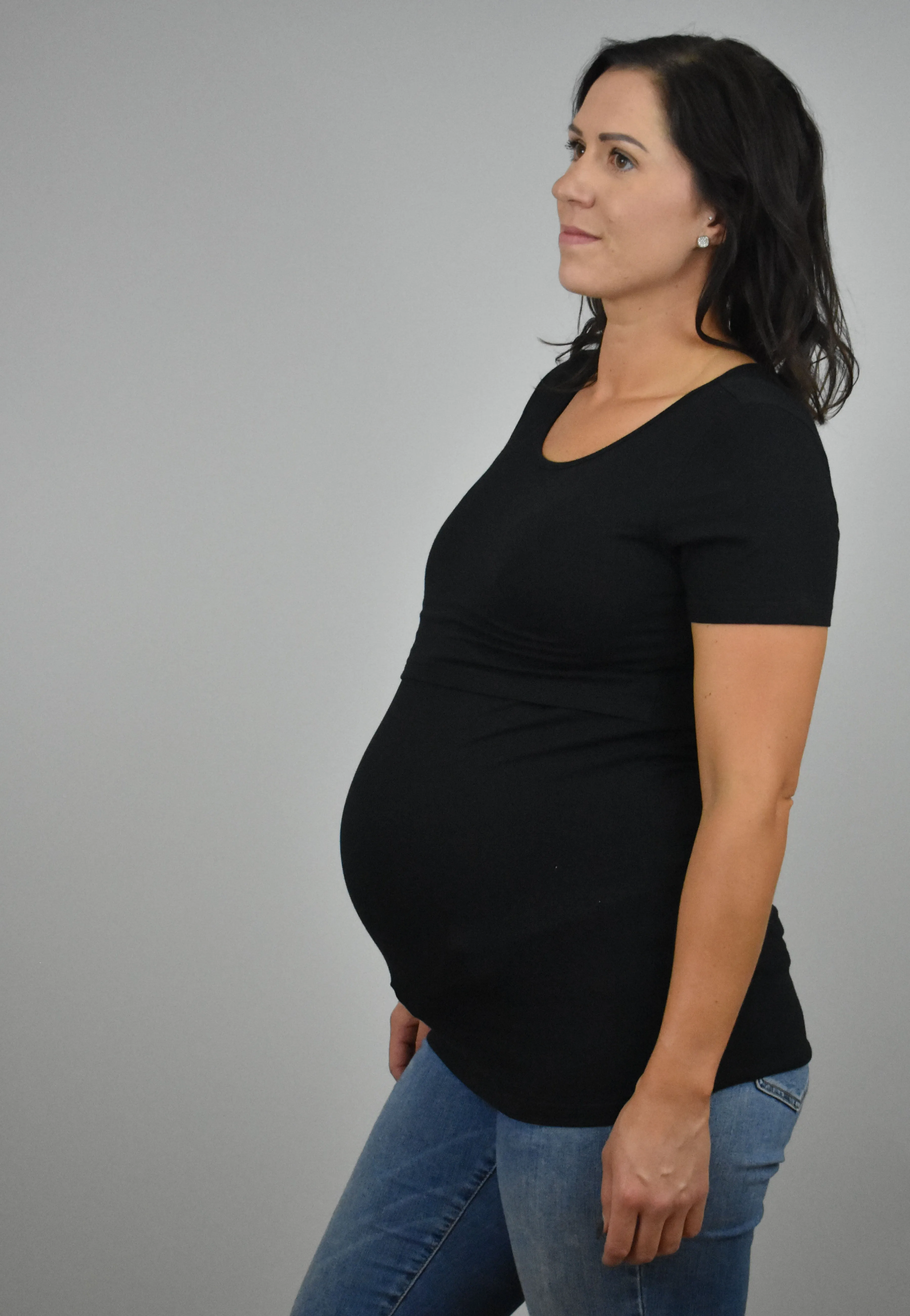 Jenny Short Sleeve Nursing Tee