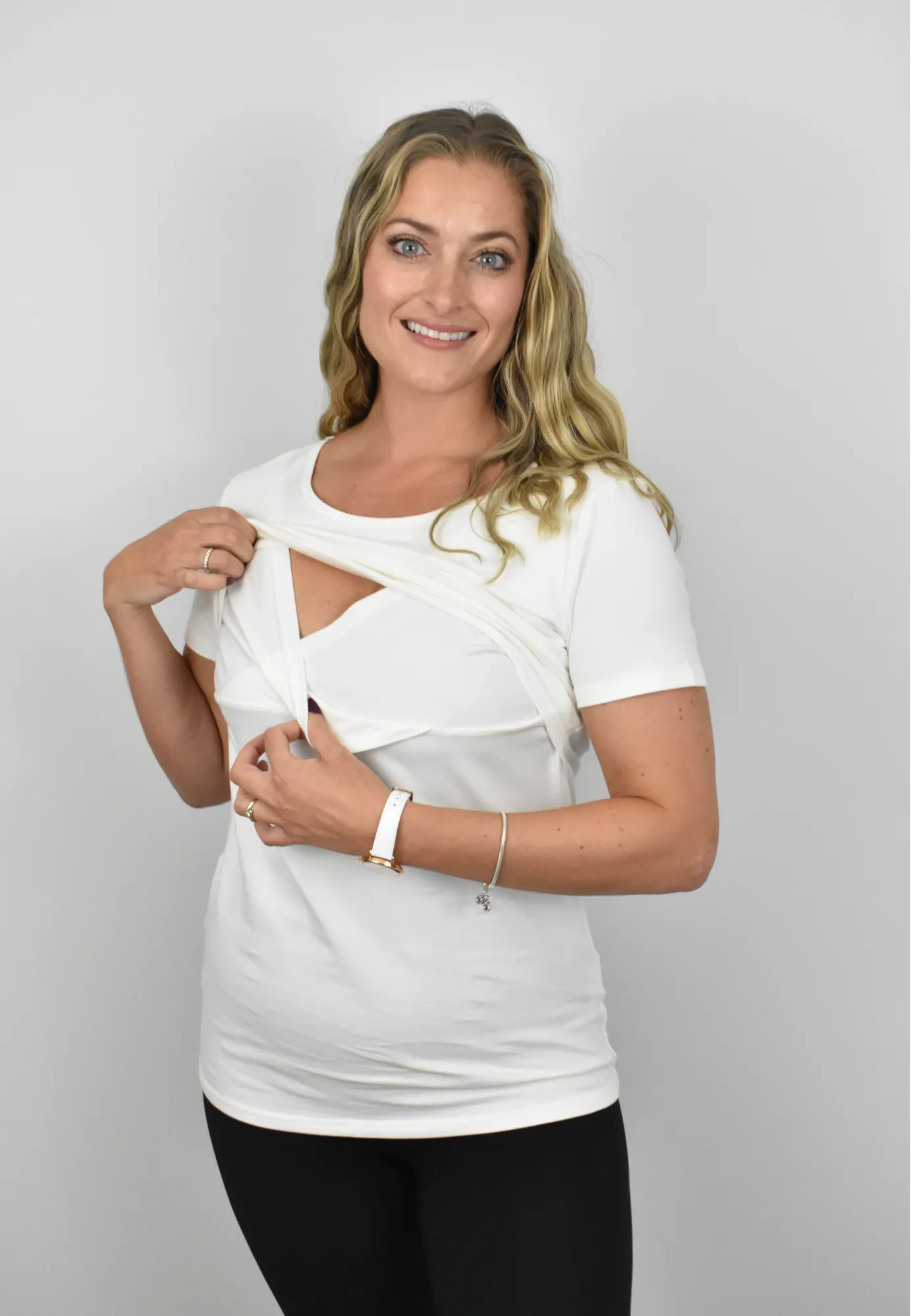 Jenny Short Sleeve Nursing Tee