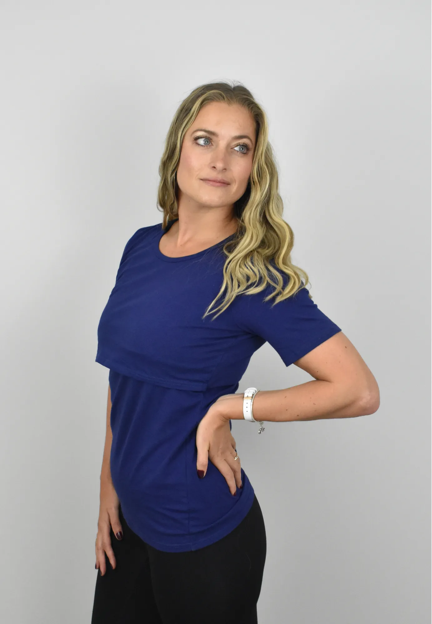 Jenny Short Sleeve Nursing Tee