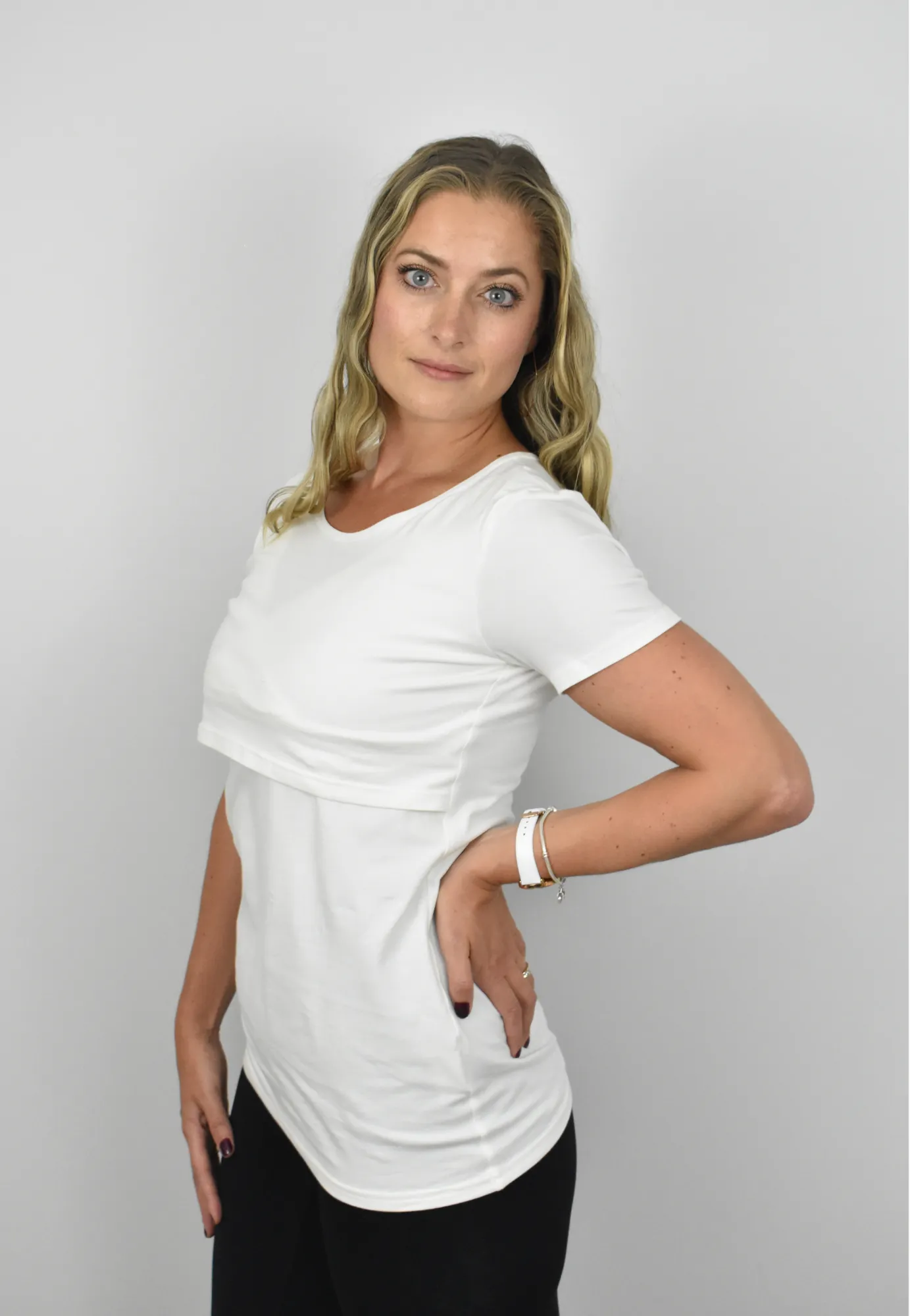 Jenny Short Sleeve Nursing Tee