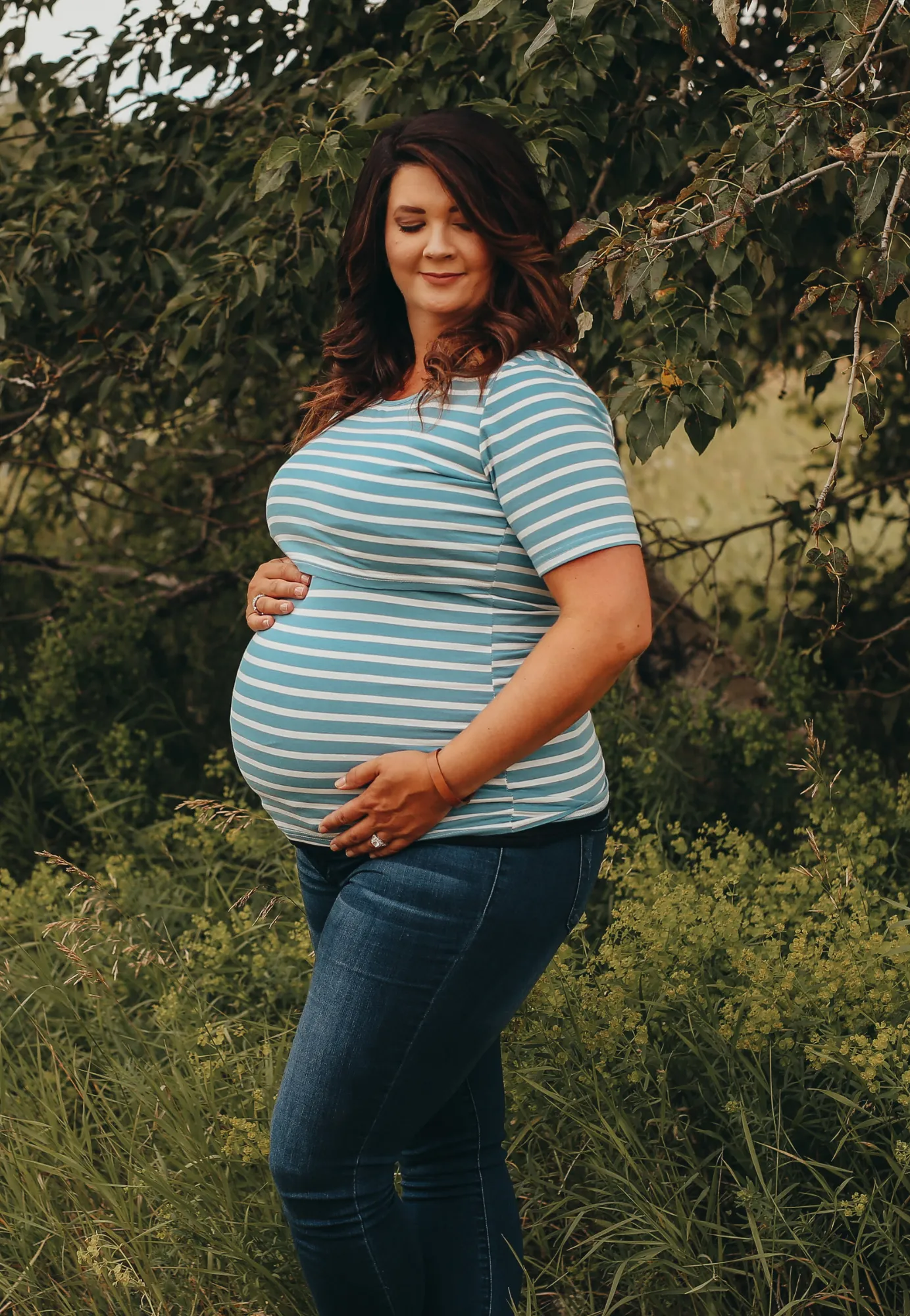 Jenny Short Sleeve Nursing Tee