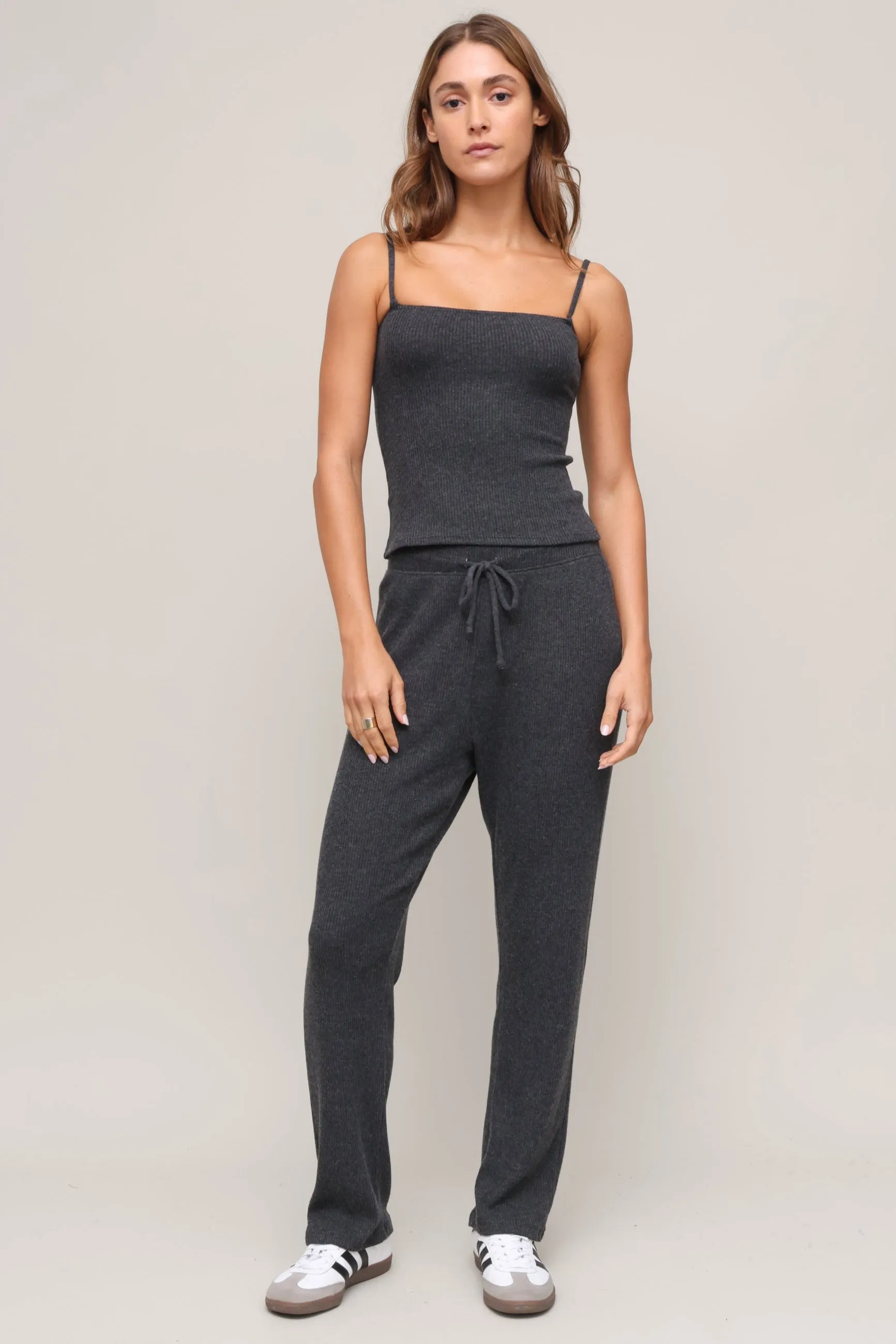 Sophie Sweater Rib Cami Garment Washed Finish