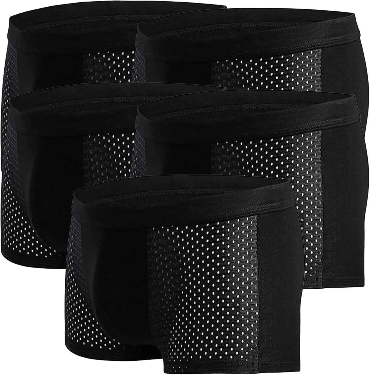 JEShifangjiusu Men'S Mesh Boxer Briefs - Breathable, Comfortable, Seamless, Moisture-Wicking & Multipack