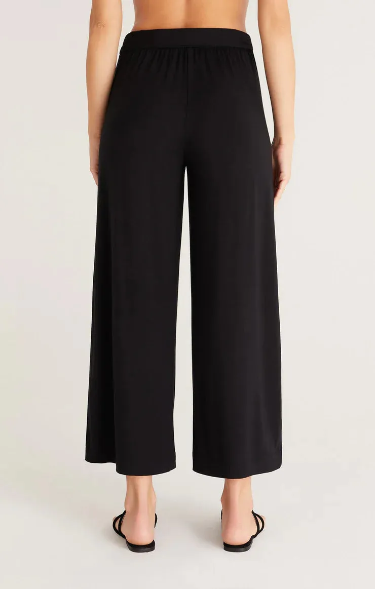 Jess Wide Leg Pant | Black