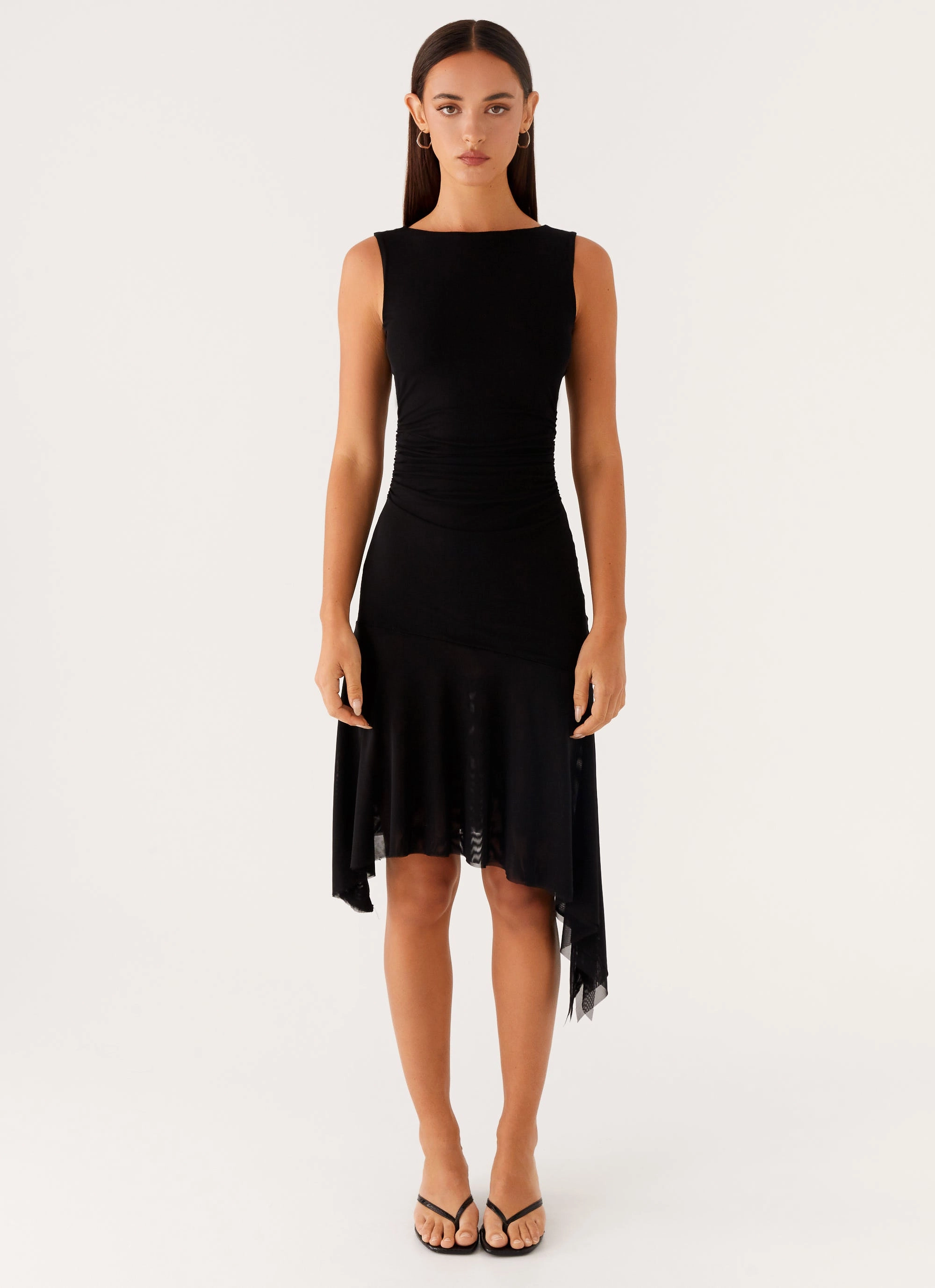 Air Beauty Winona Midi Dress - Black