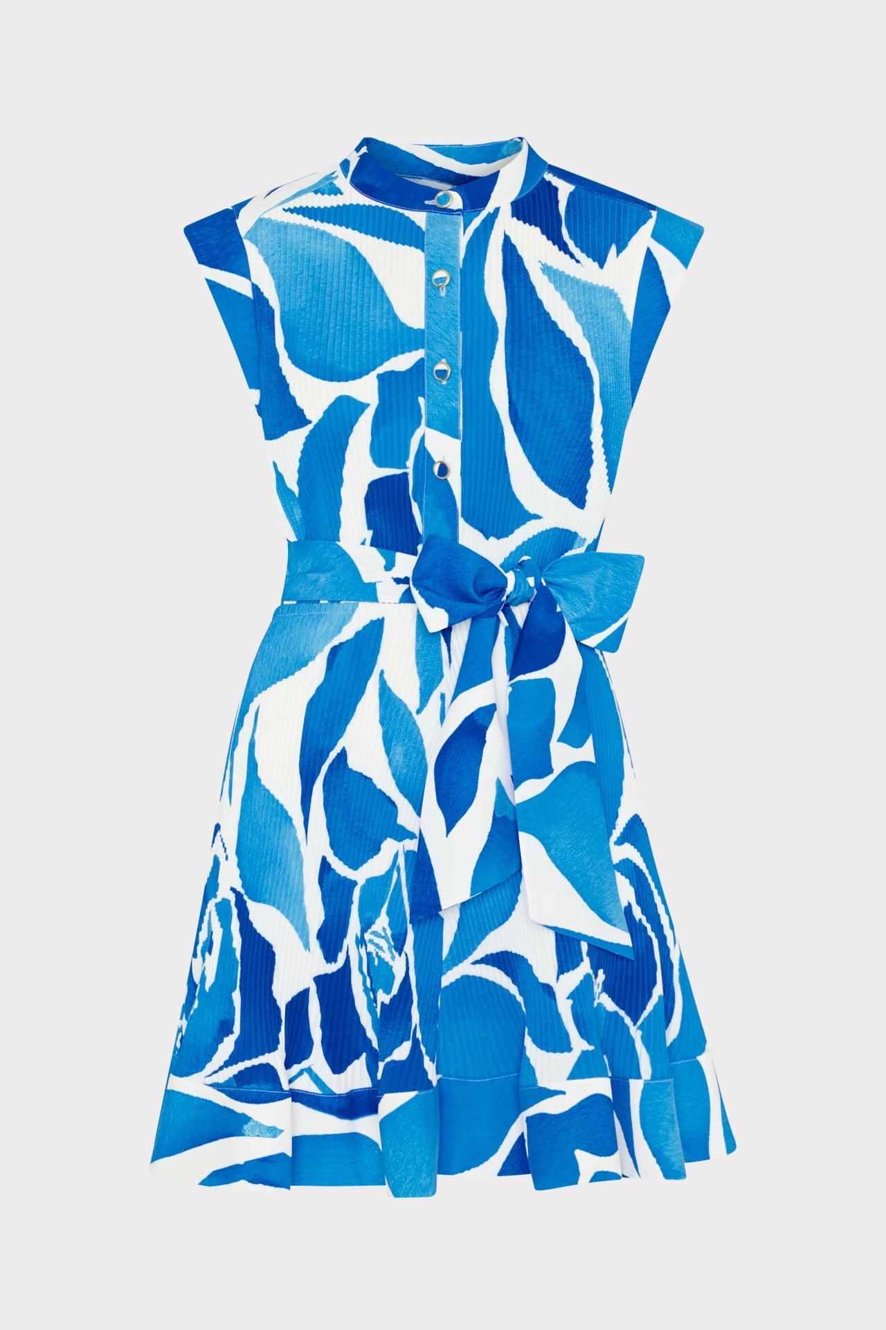 Joan Dream Rose Pleated Dress Natural Style