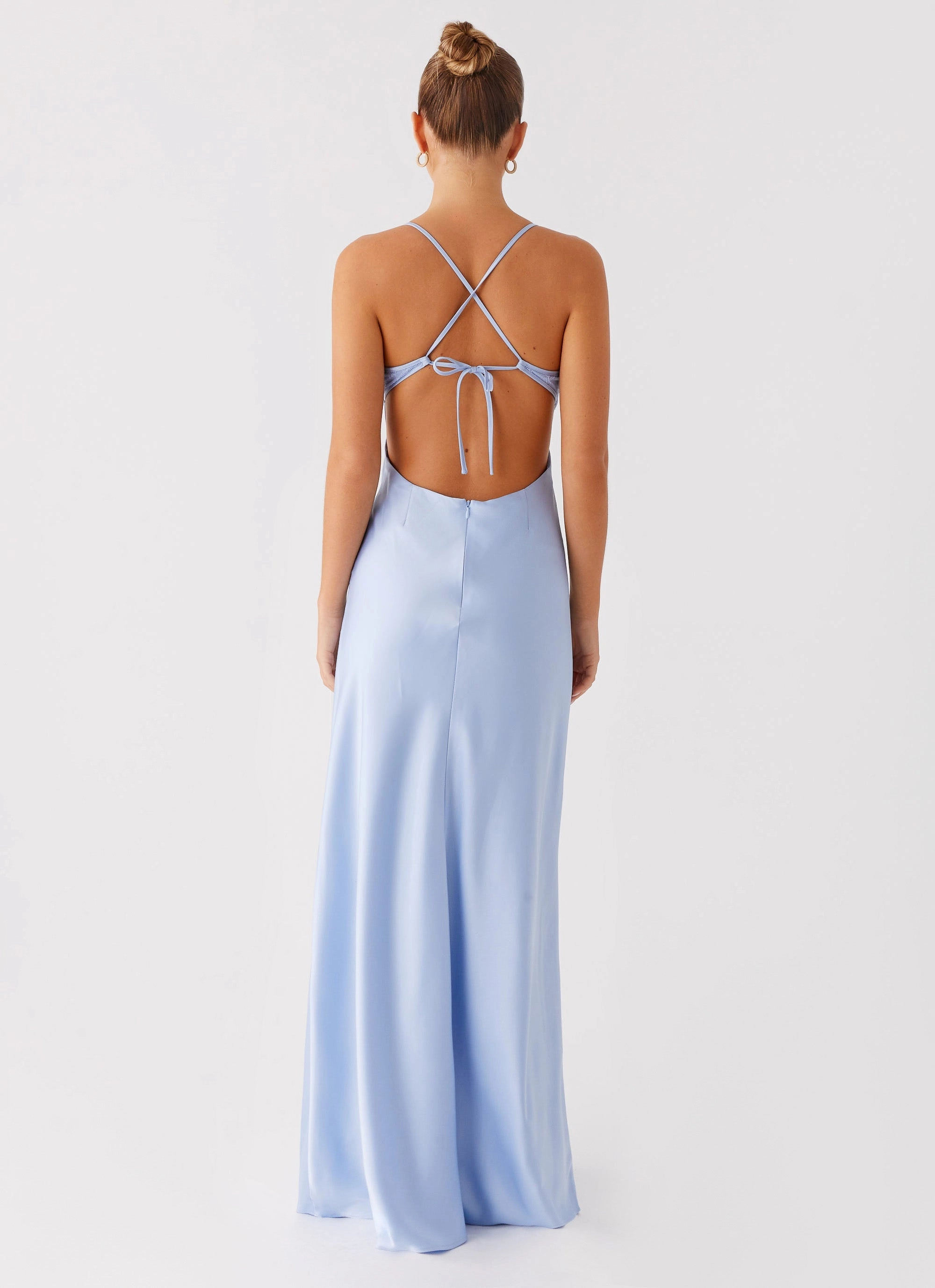 Flowy casual dress Joanie Maxi Dress - Blue