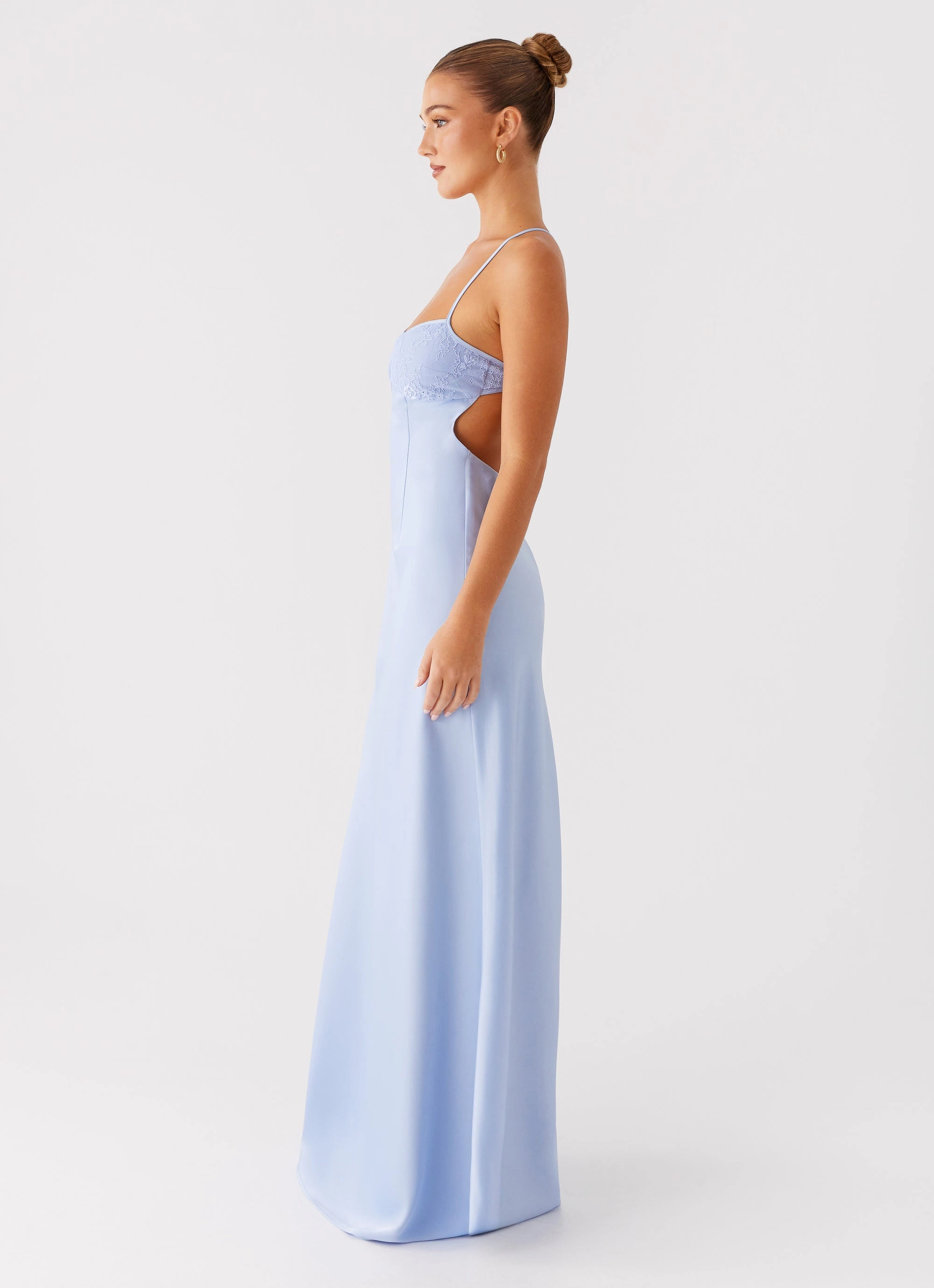 Joanie Maxi Dress - Blue Soft Tone