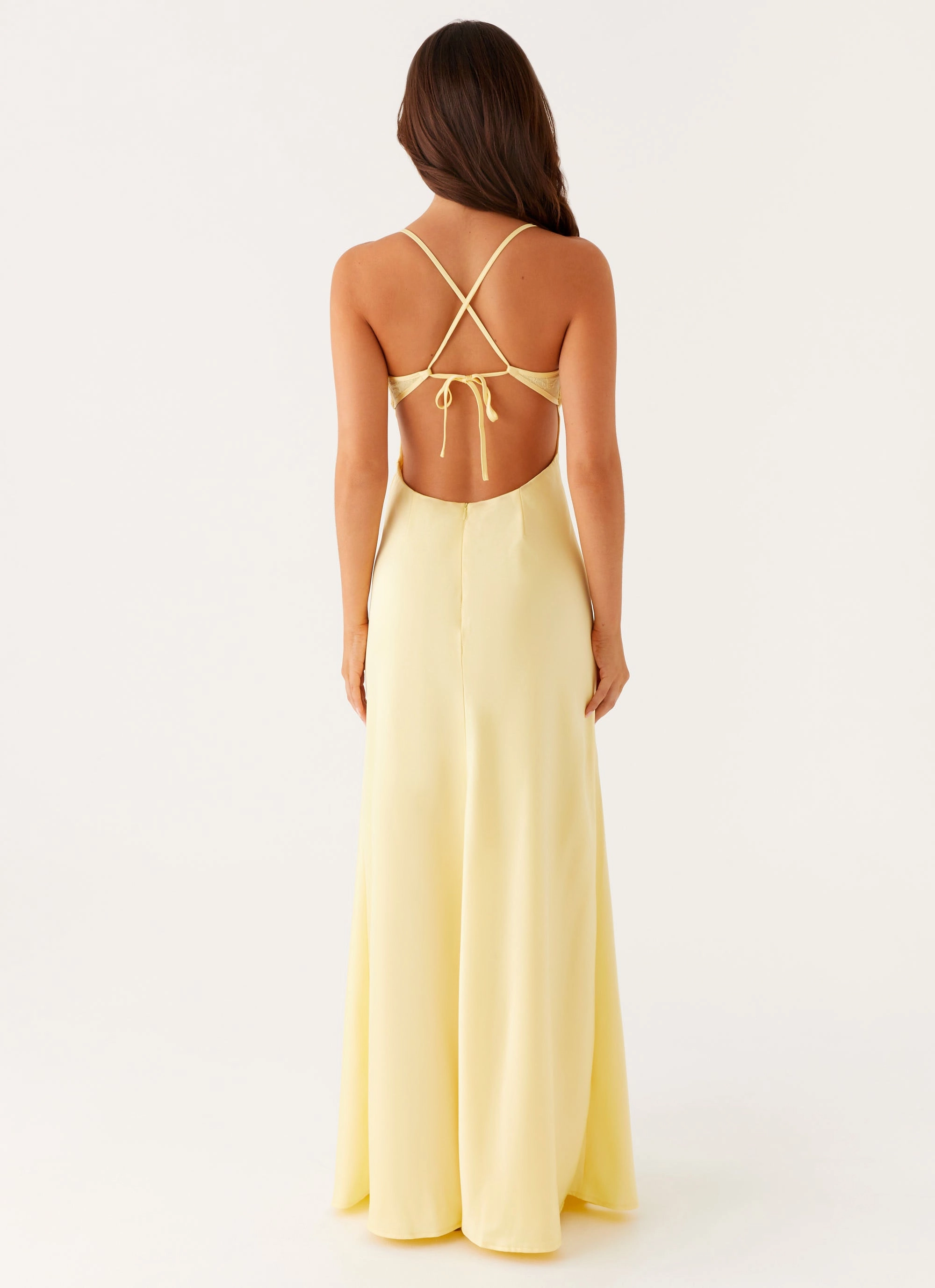 EasyCareMaterial Gentle Aesthetic Joanie Maxi Dress - Yellow