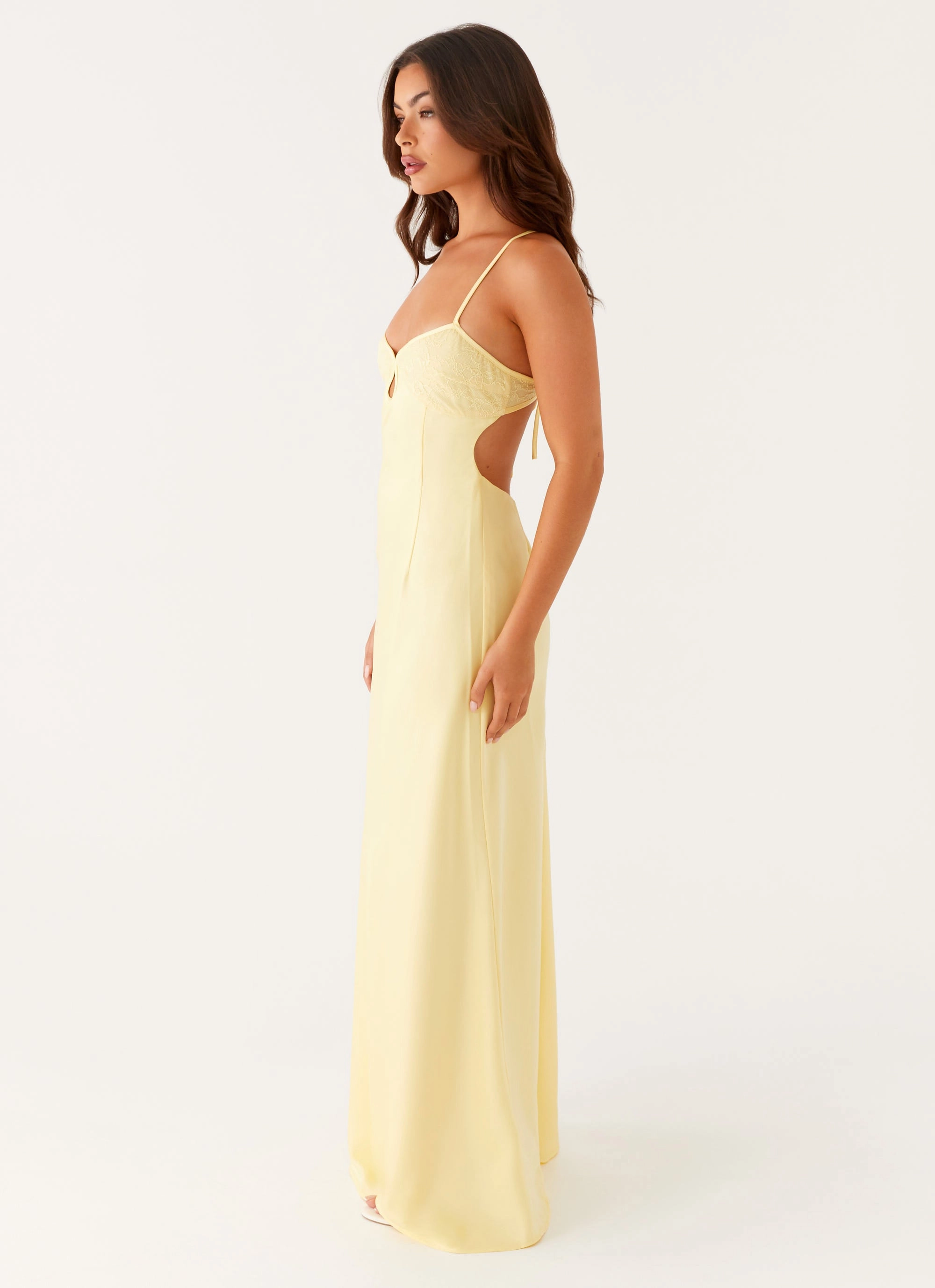 Sporty Look Tie-dye Joanie Maxi Dress - Yellow