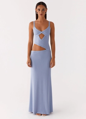 Jocelyn Maxi Dress - Blue Effortless Fit
