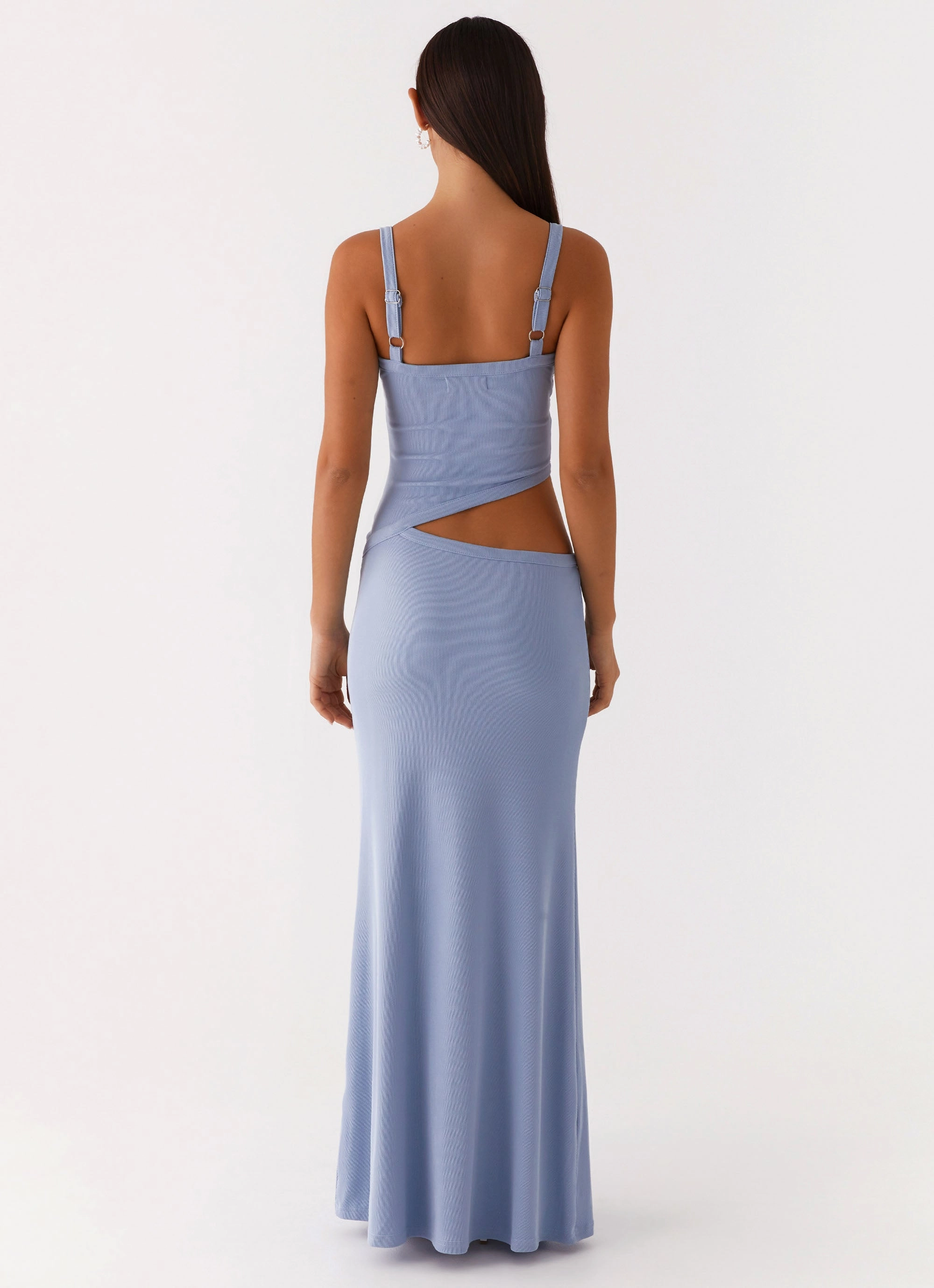 Jocelyn Maxi Dress - Blue Office Classic Effortless Layering