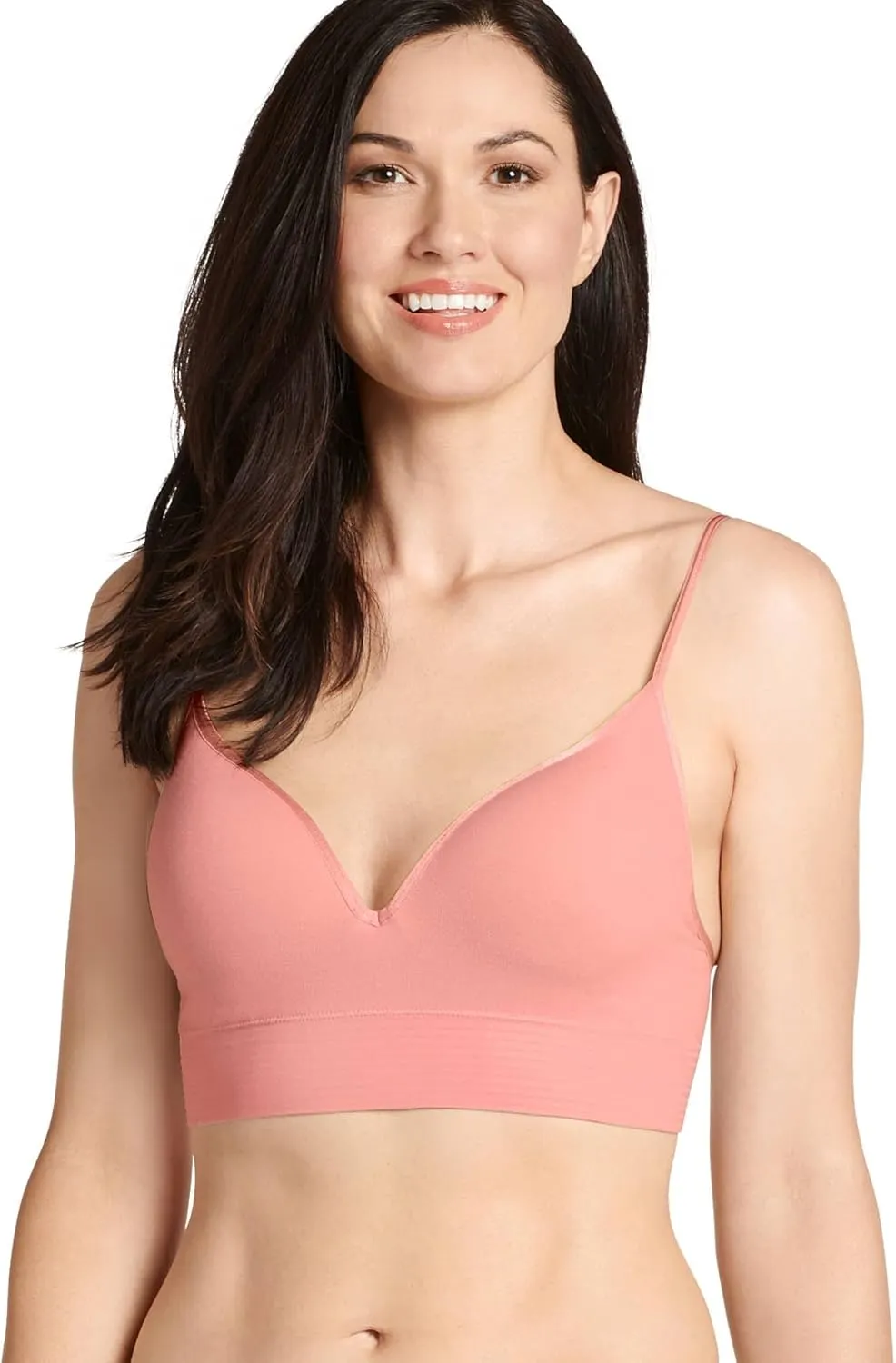 Jockey Women's Bra Natural Beauty Seamfree Molded Cup Bralette