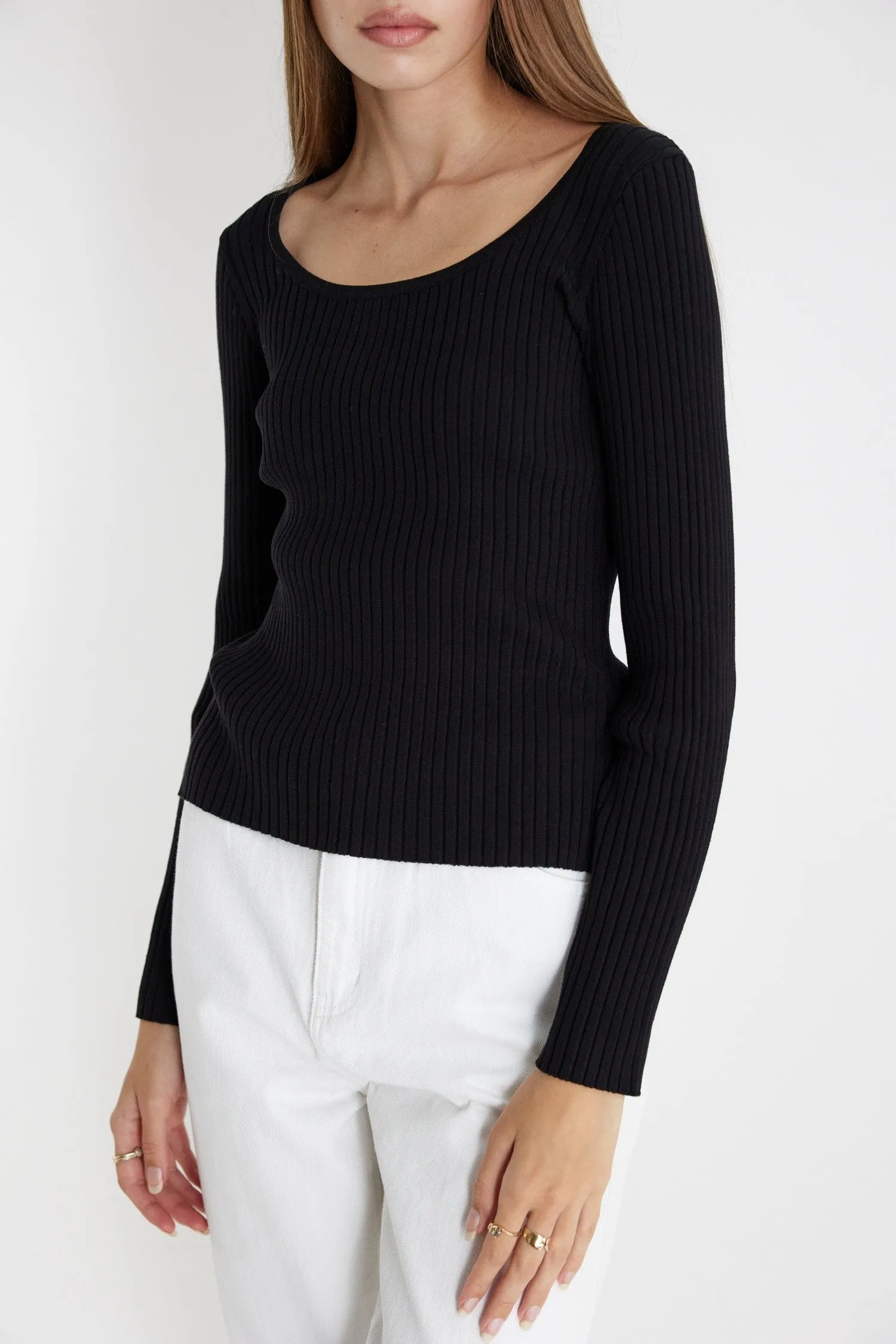 Flatlock Seam Technique SlubTexture Jolene Ballet Top