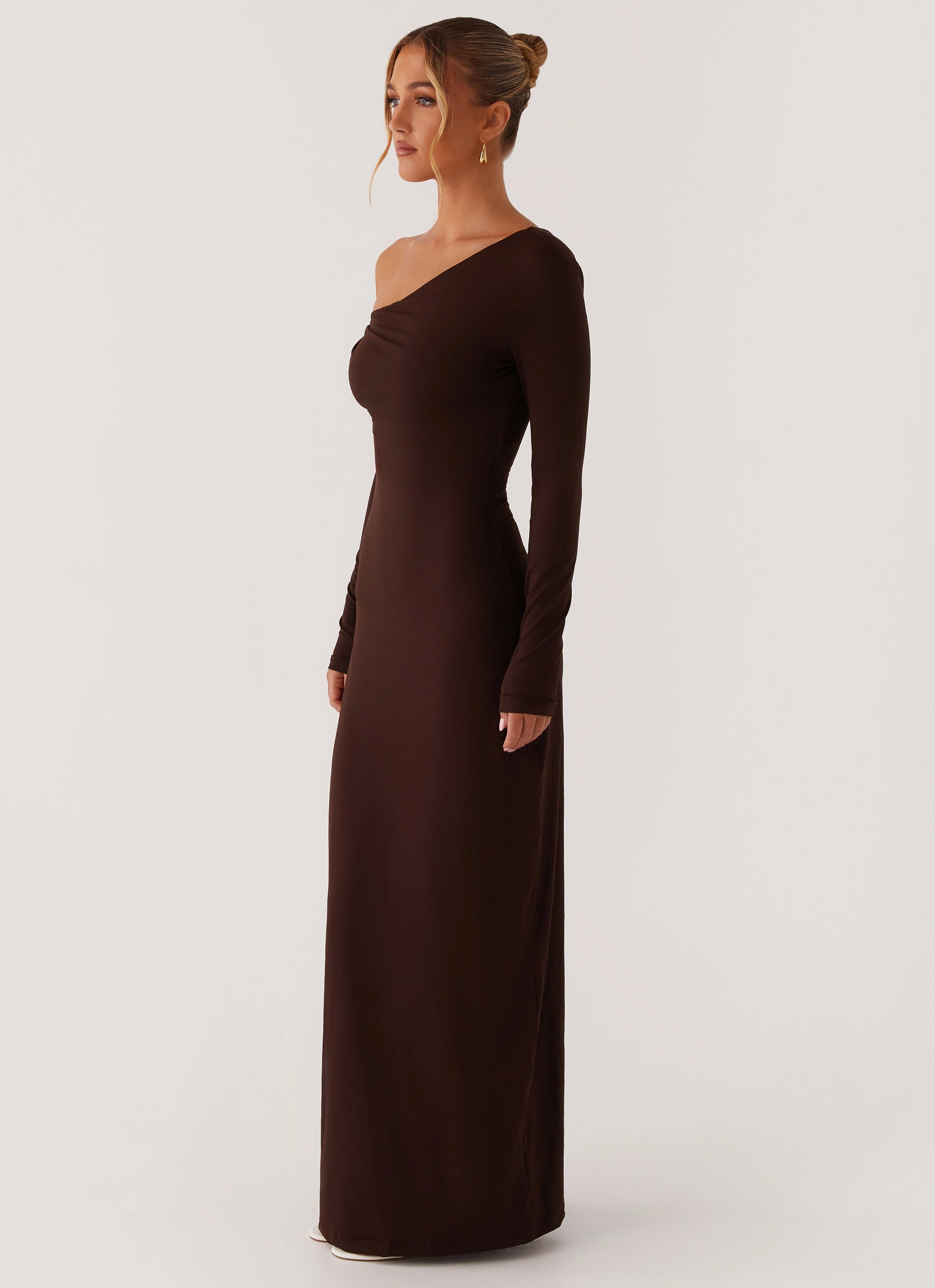 Vibrant Spirit Jordana Twist Maxi Dress - Brown