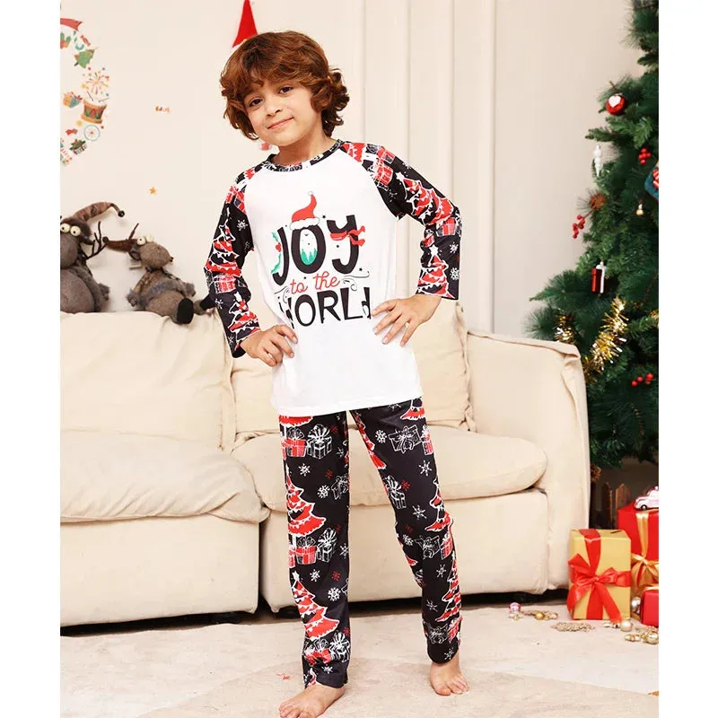 Joy Matching Family Christmas Pajamas - Full Set