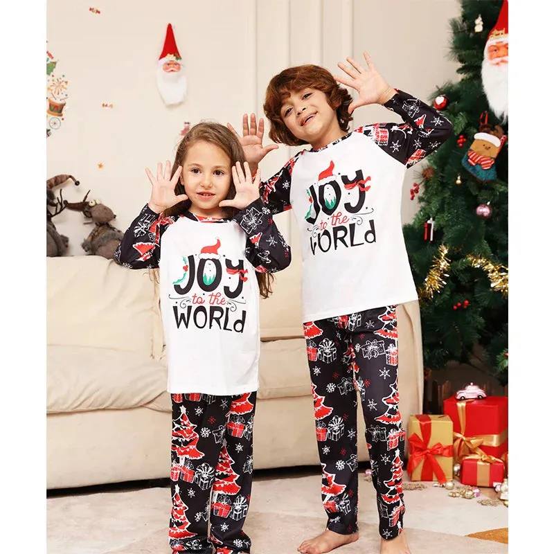 Joy Matching Family Christmas Pajamas - Full Set