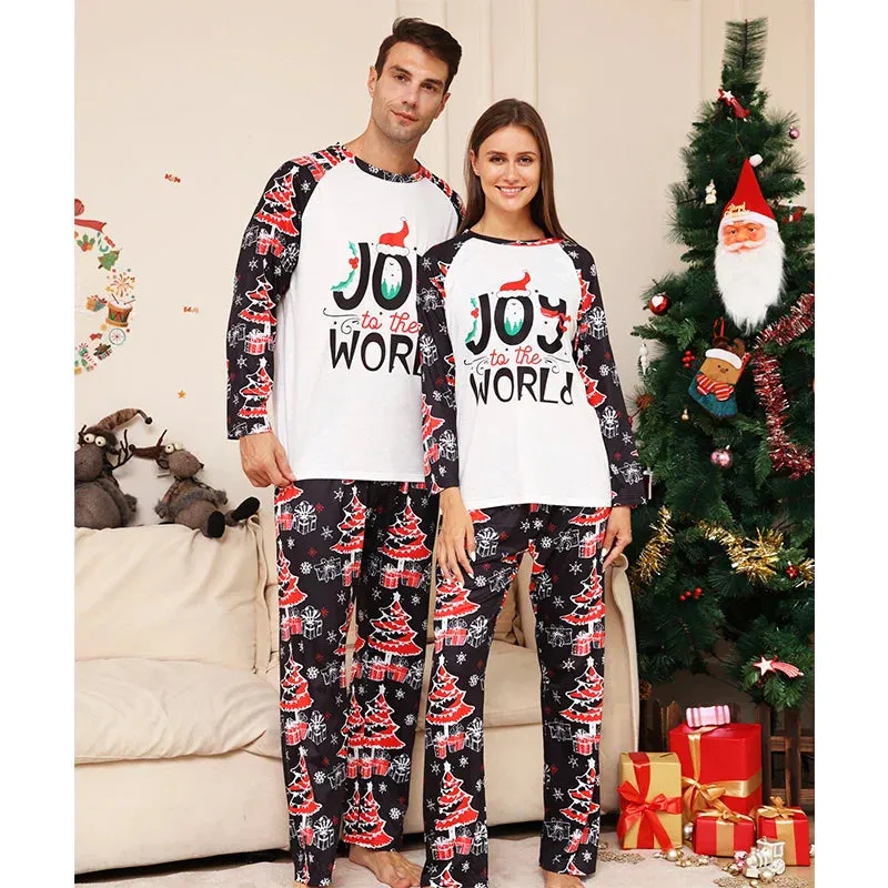 Joy Matching Family Christmas Pajamas - Full Set